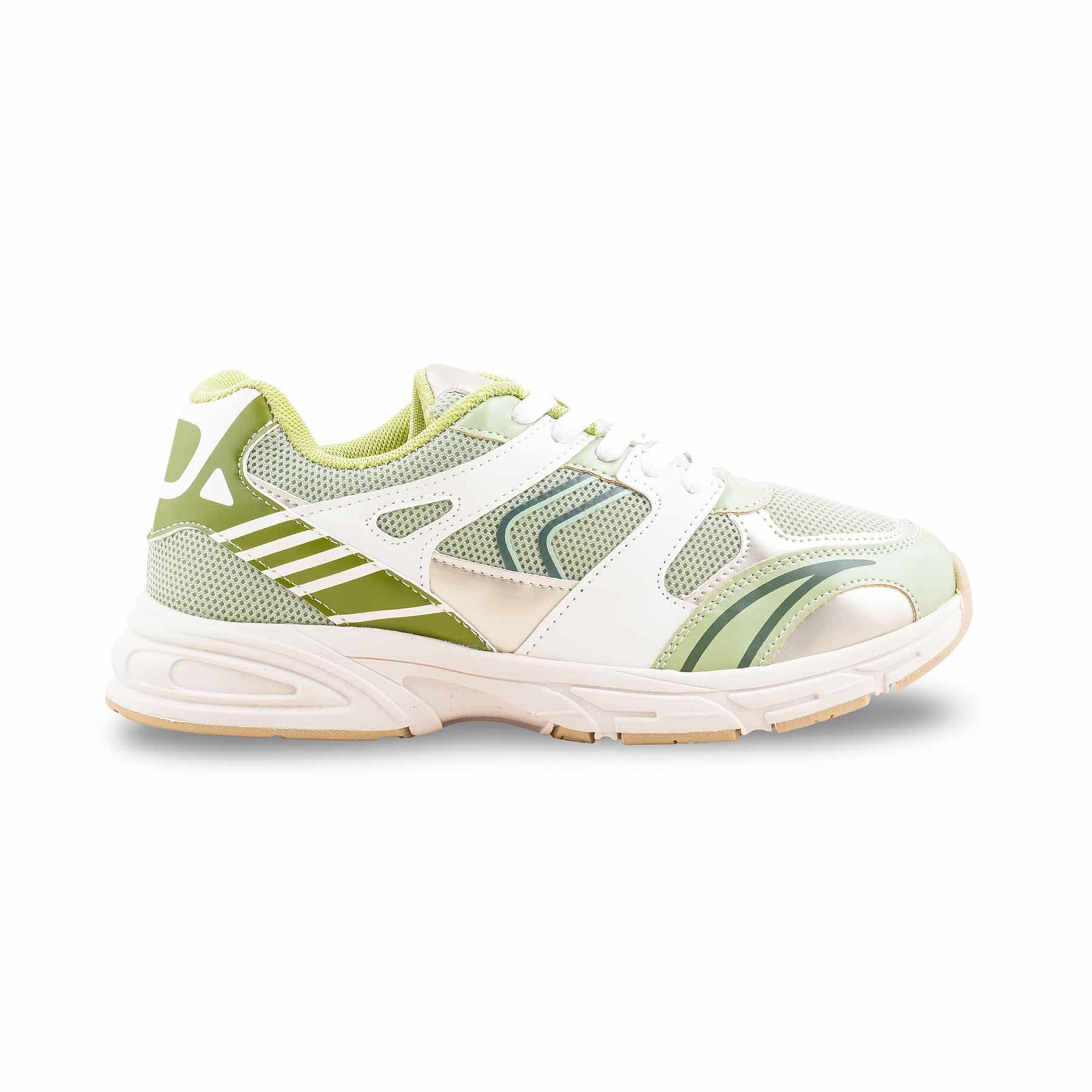 Green Athleisure Sneaker For Ladies AT7465 - Image 2
