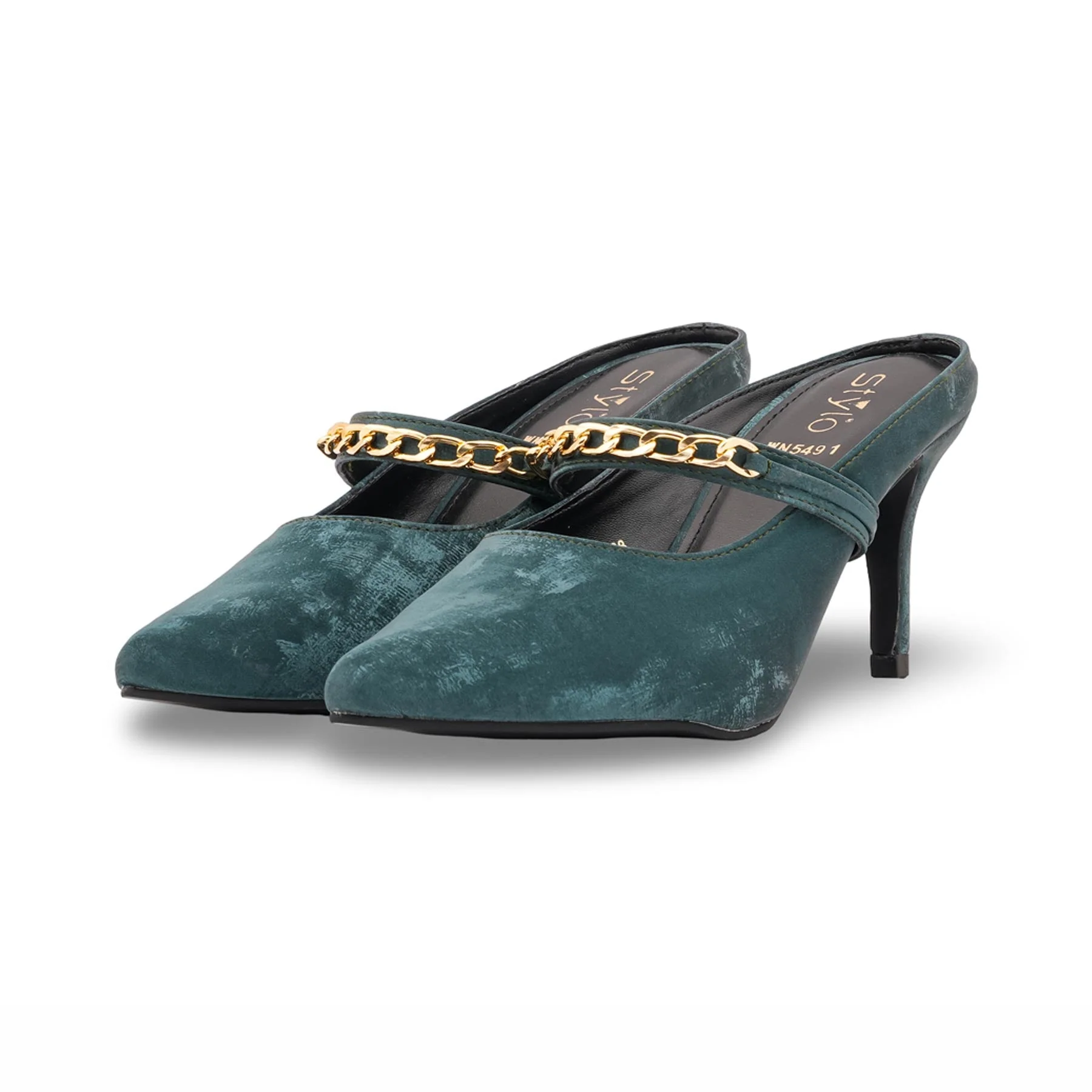 Green Back Open For Women WN5491 - Image 3