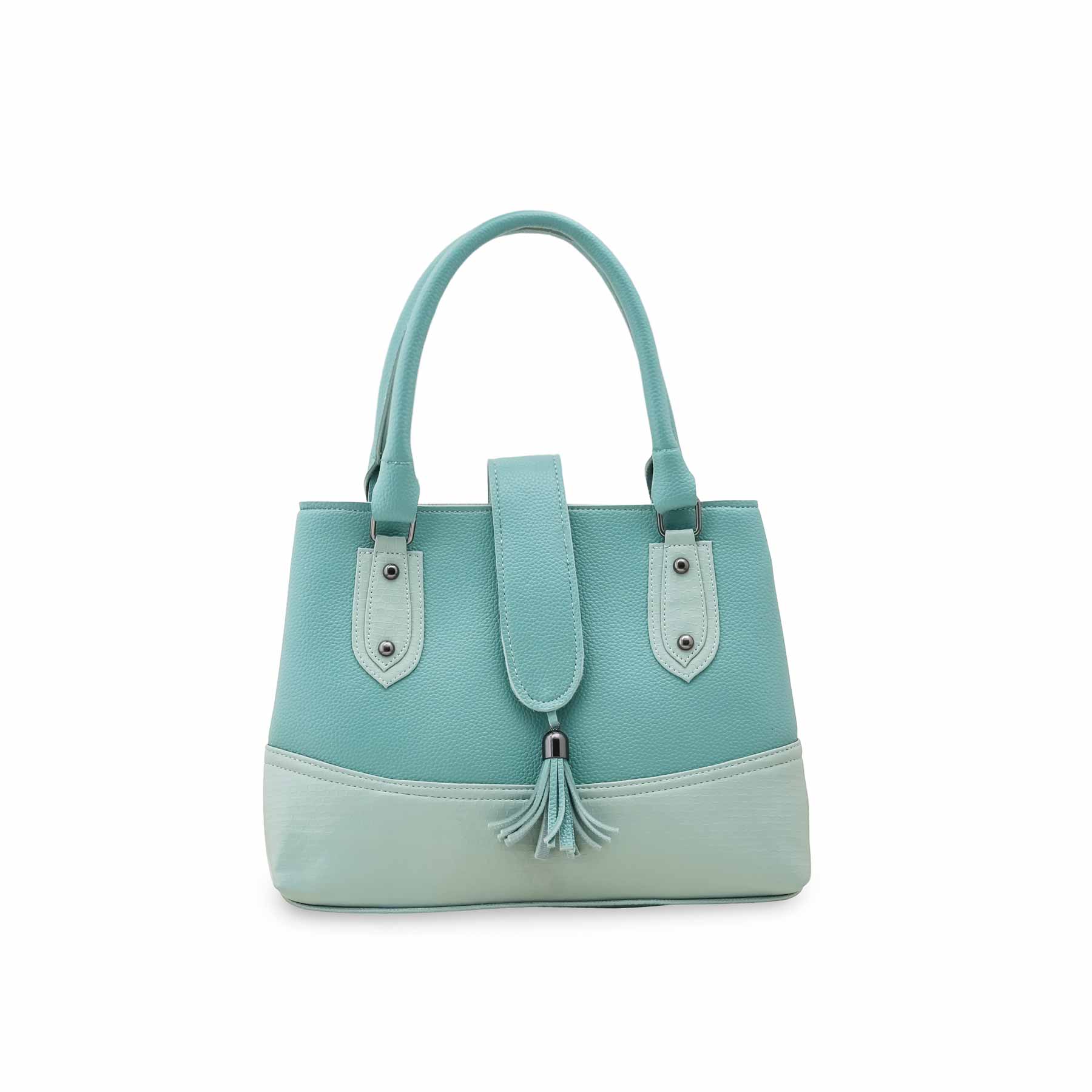Green Casual Hand Bag For Ladies P56288 - Image 2