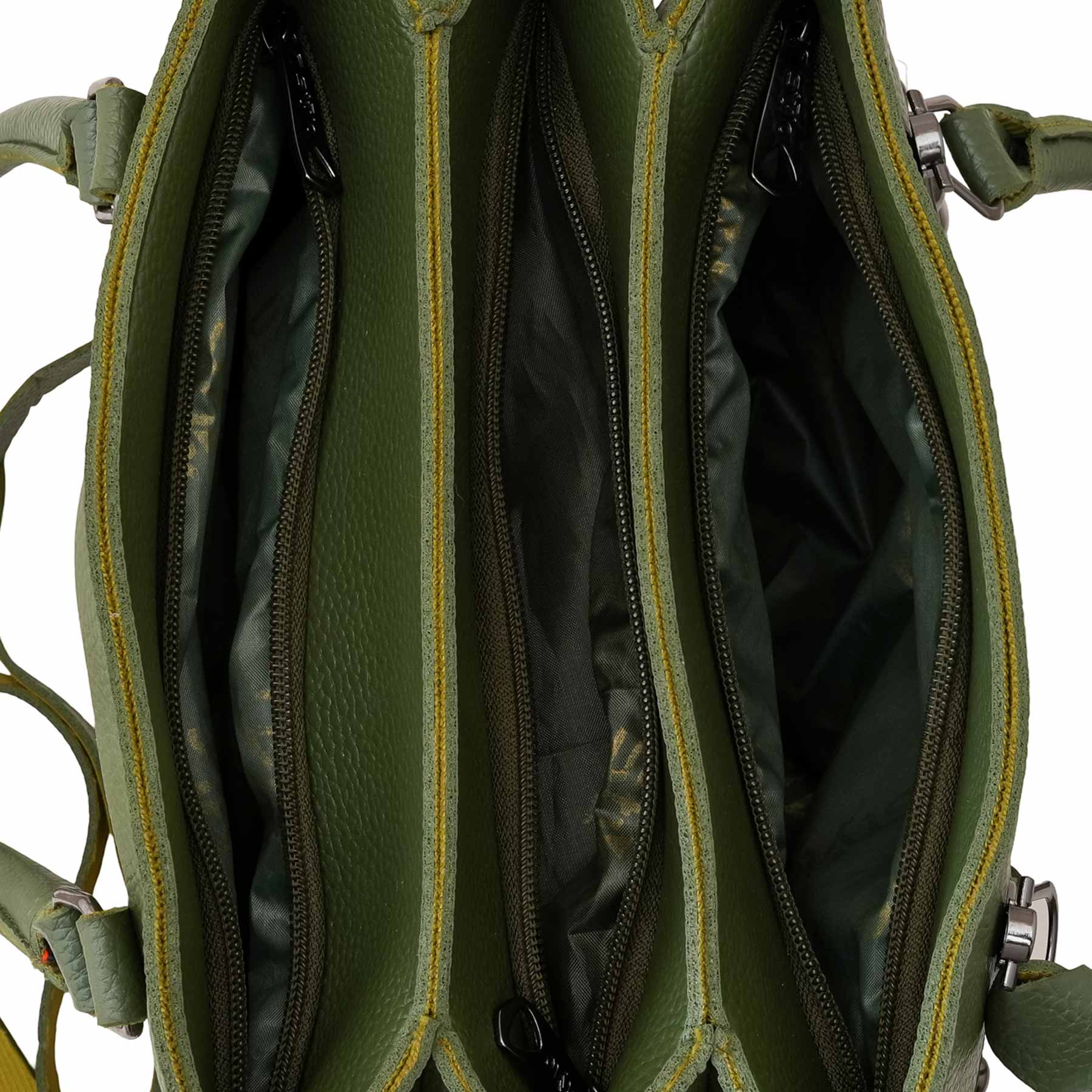 Green Casual Hand Bag For Women P56259 - Image 5