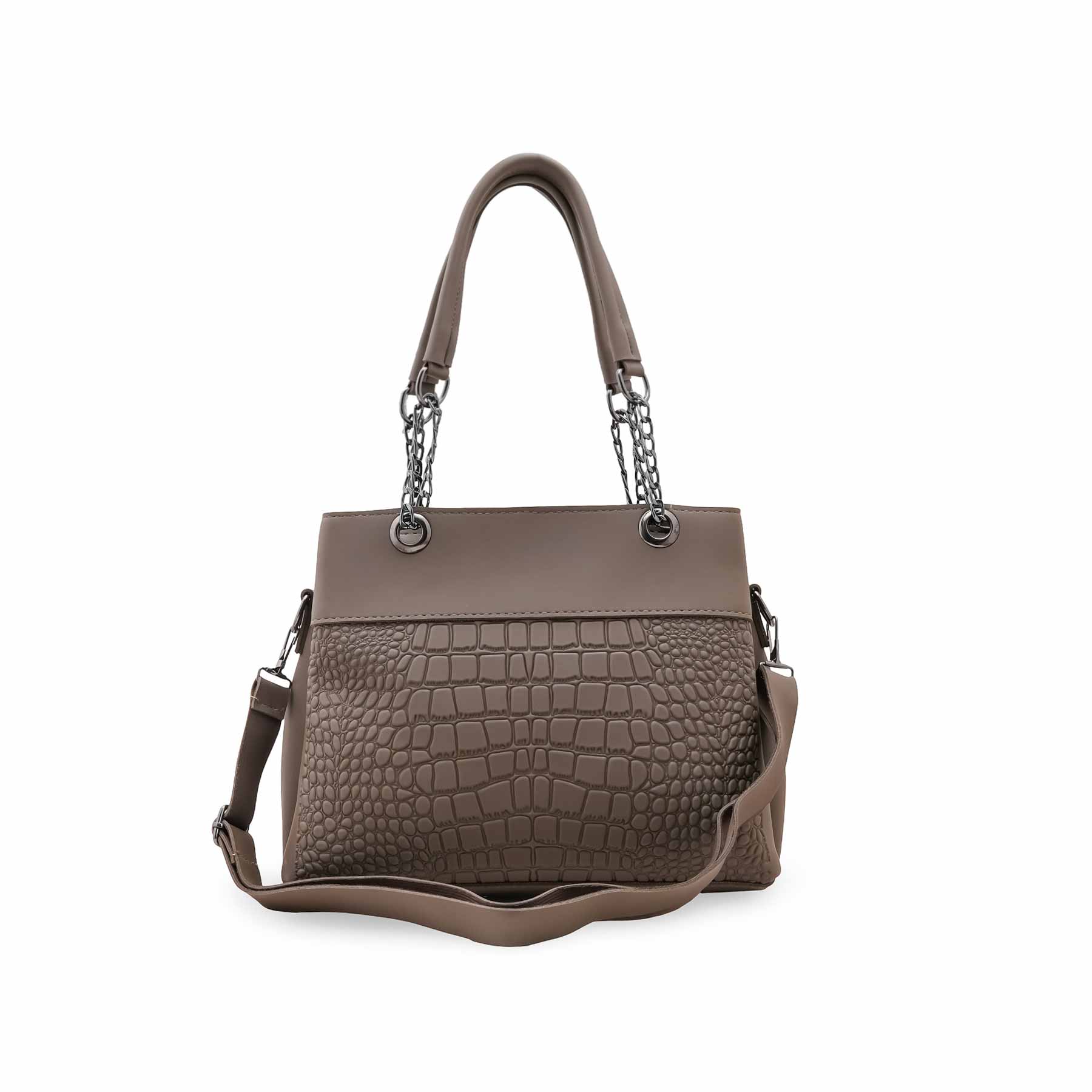 Green Casual Hand Bag For Women P56263 - Image 2