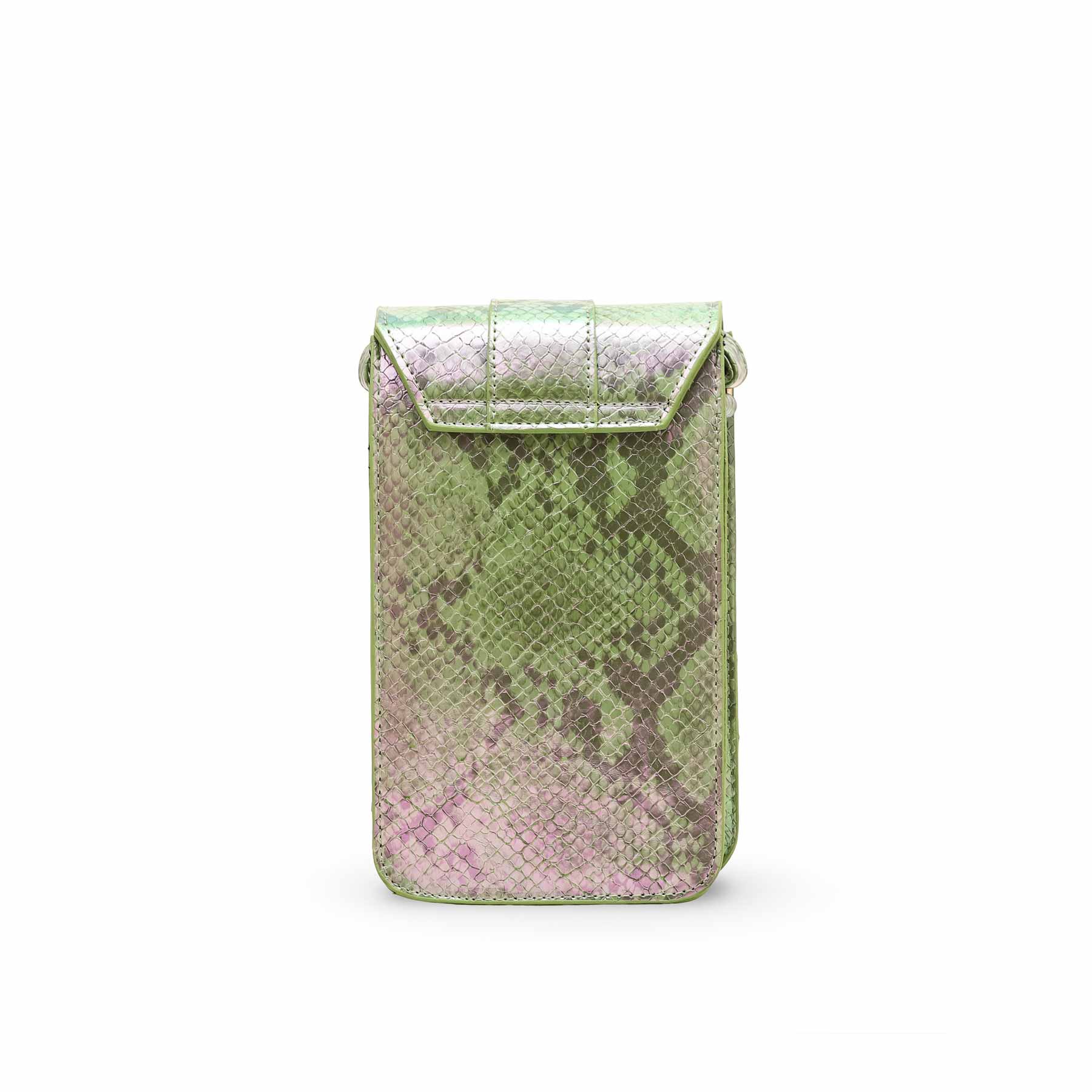 Green Casual Pouch For Women P97524 - Image 3