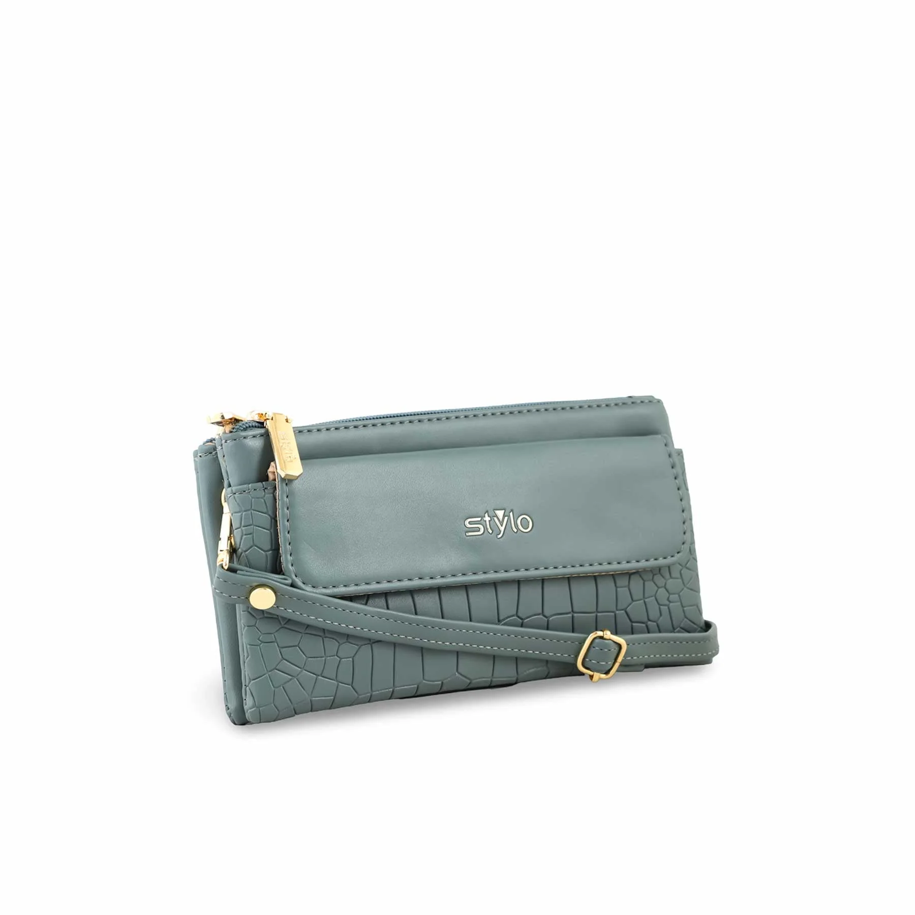 Green Casual Pouch P97645 - Image 2