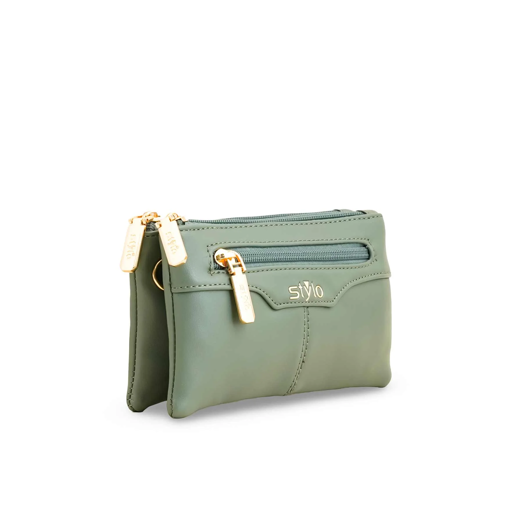 Green Casual Pouch P97648 - Image 3