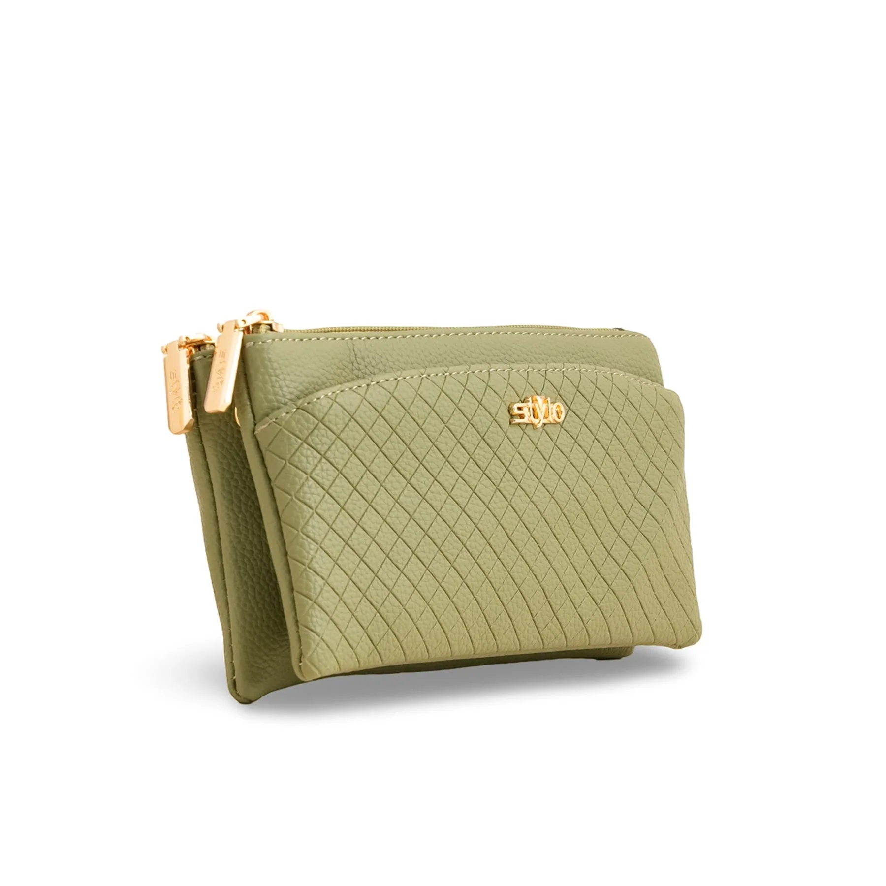 Green Casual Pouch P97649 - Image 3