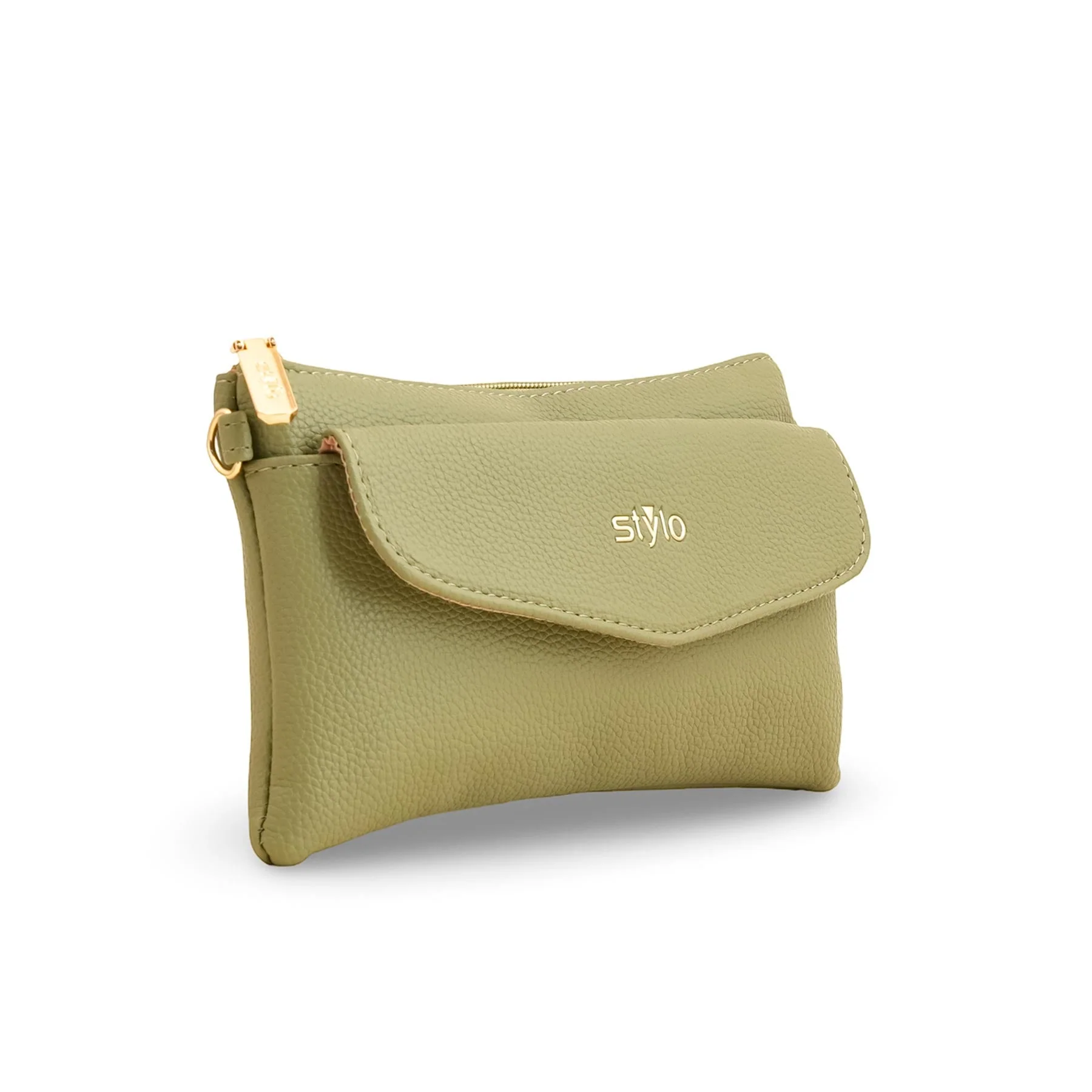 Green Casual Pouch P97652 - Image 2