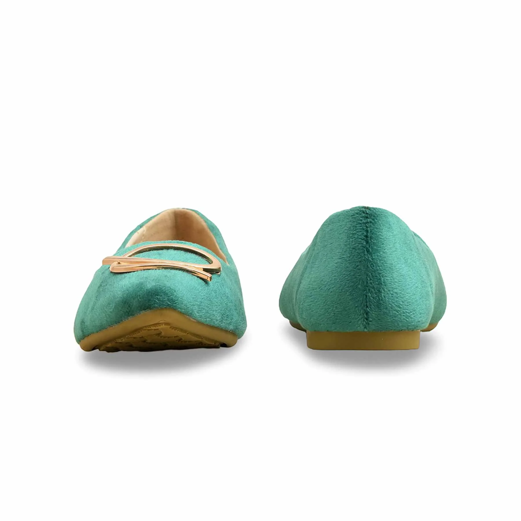 Green Casual Pumps WN1273 - Image 4