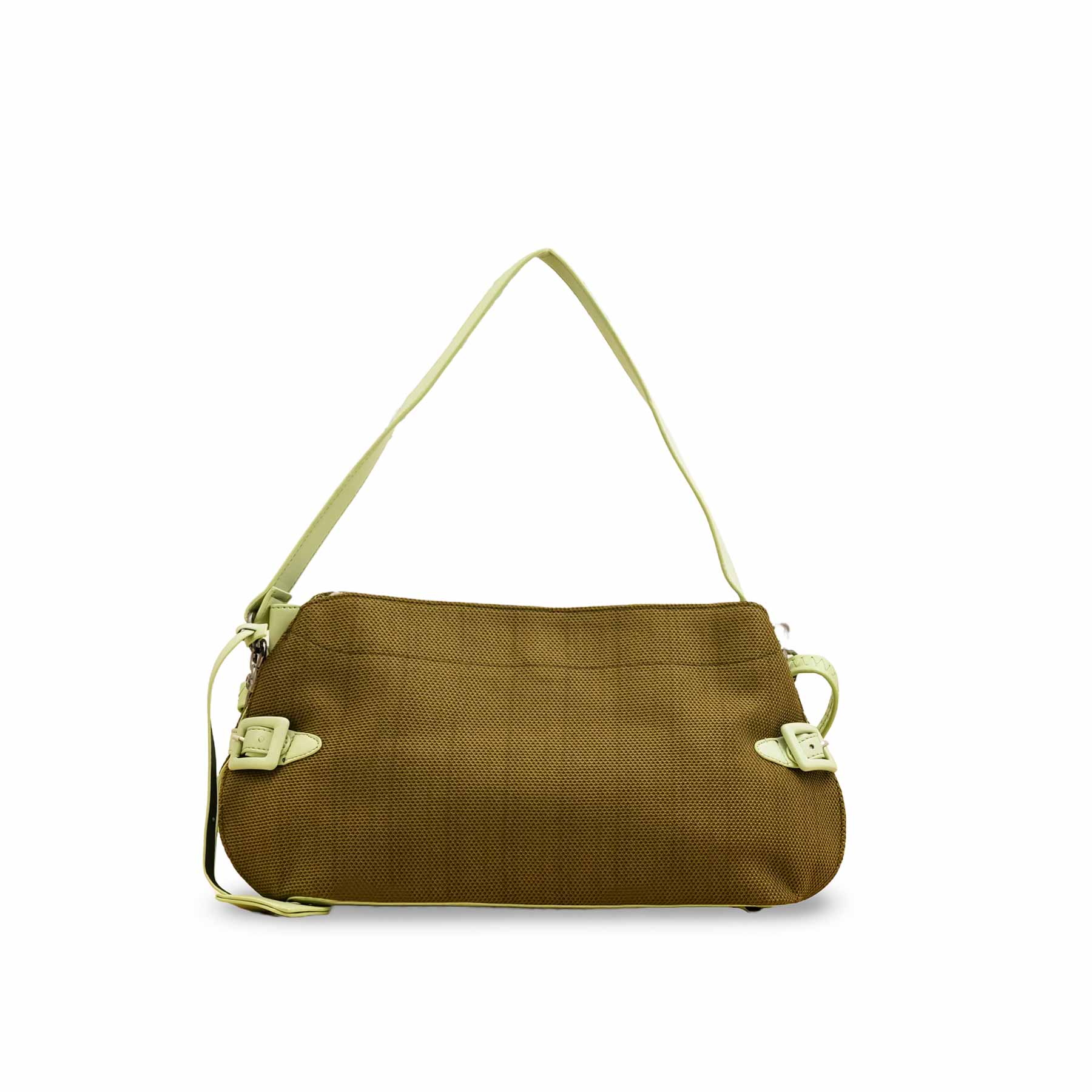 Green Casual Shoulder Bag For Ladies P55818 - Image 2