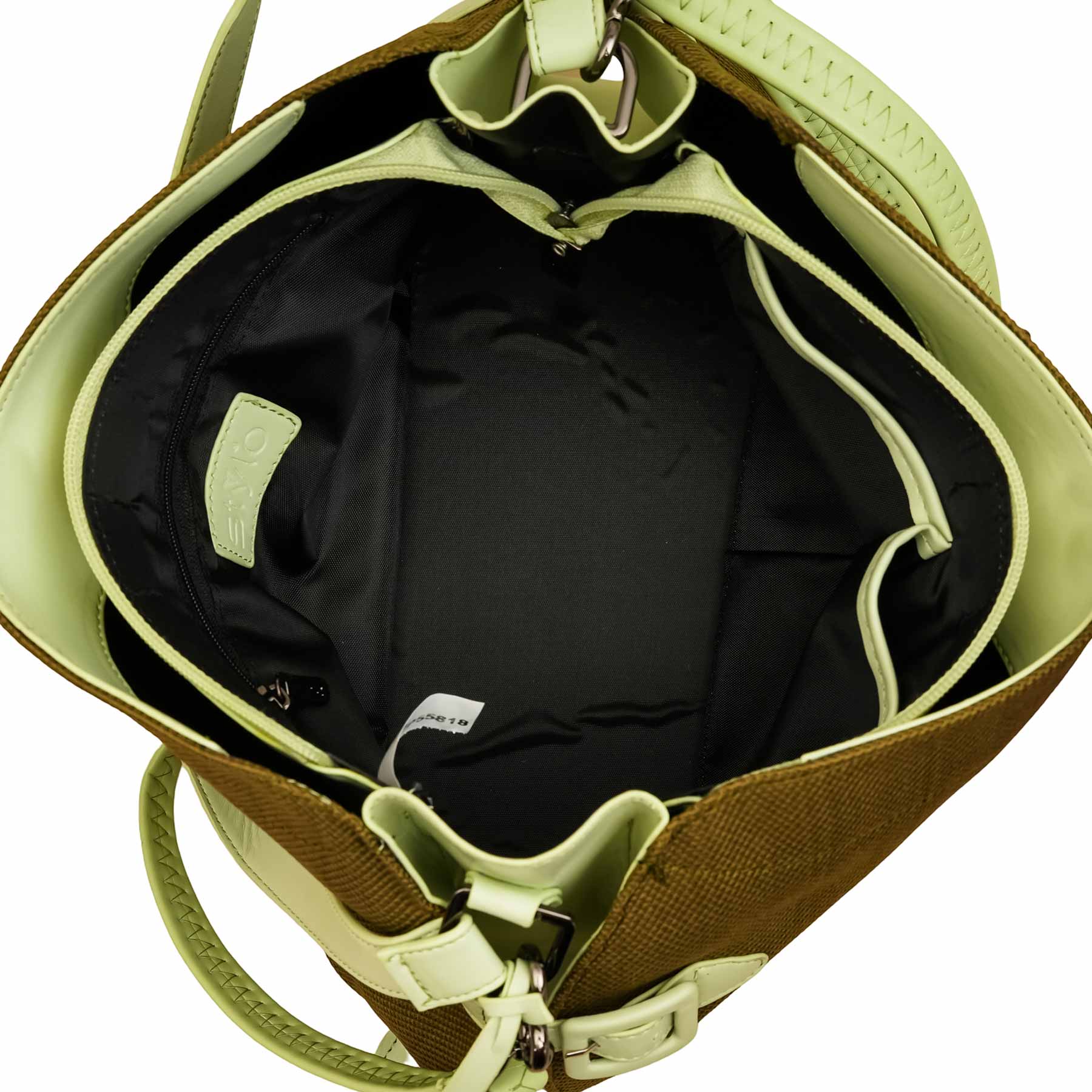 Green Casual Shoulder Bag For Ladies P55818 - Image 6