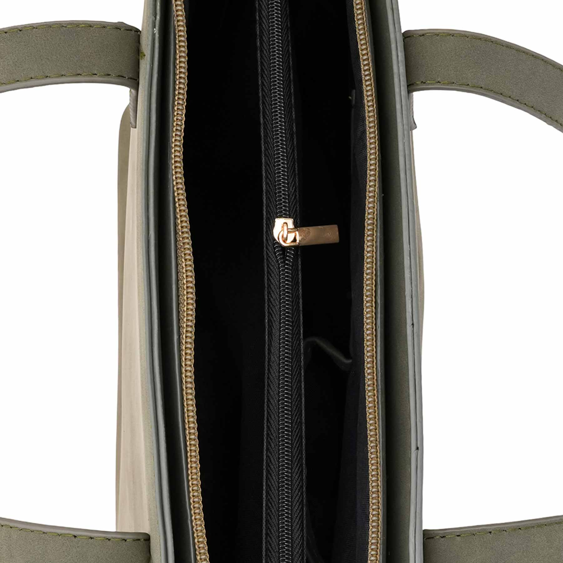 Green Casual Shoulder Bag For Women P55834 - Image 5