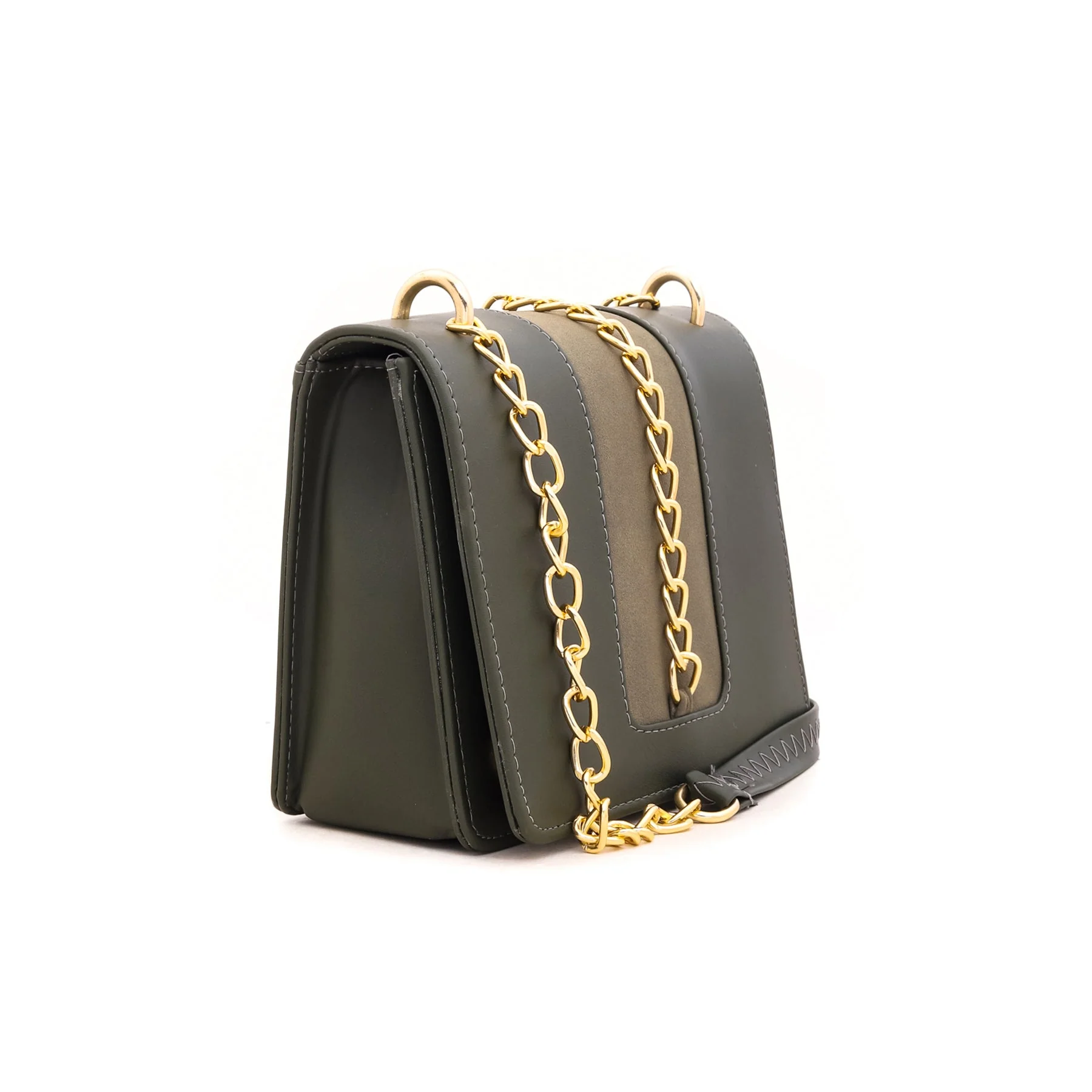Green Casual Shoulder Bag P54316 - Image 2