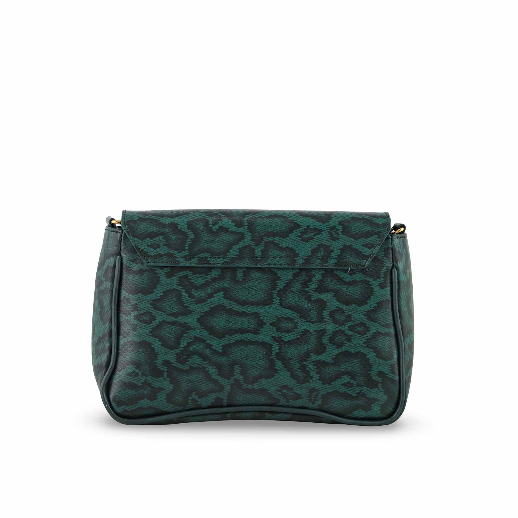 Green Casual Shoulder Bag P55701 - Image 3