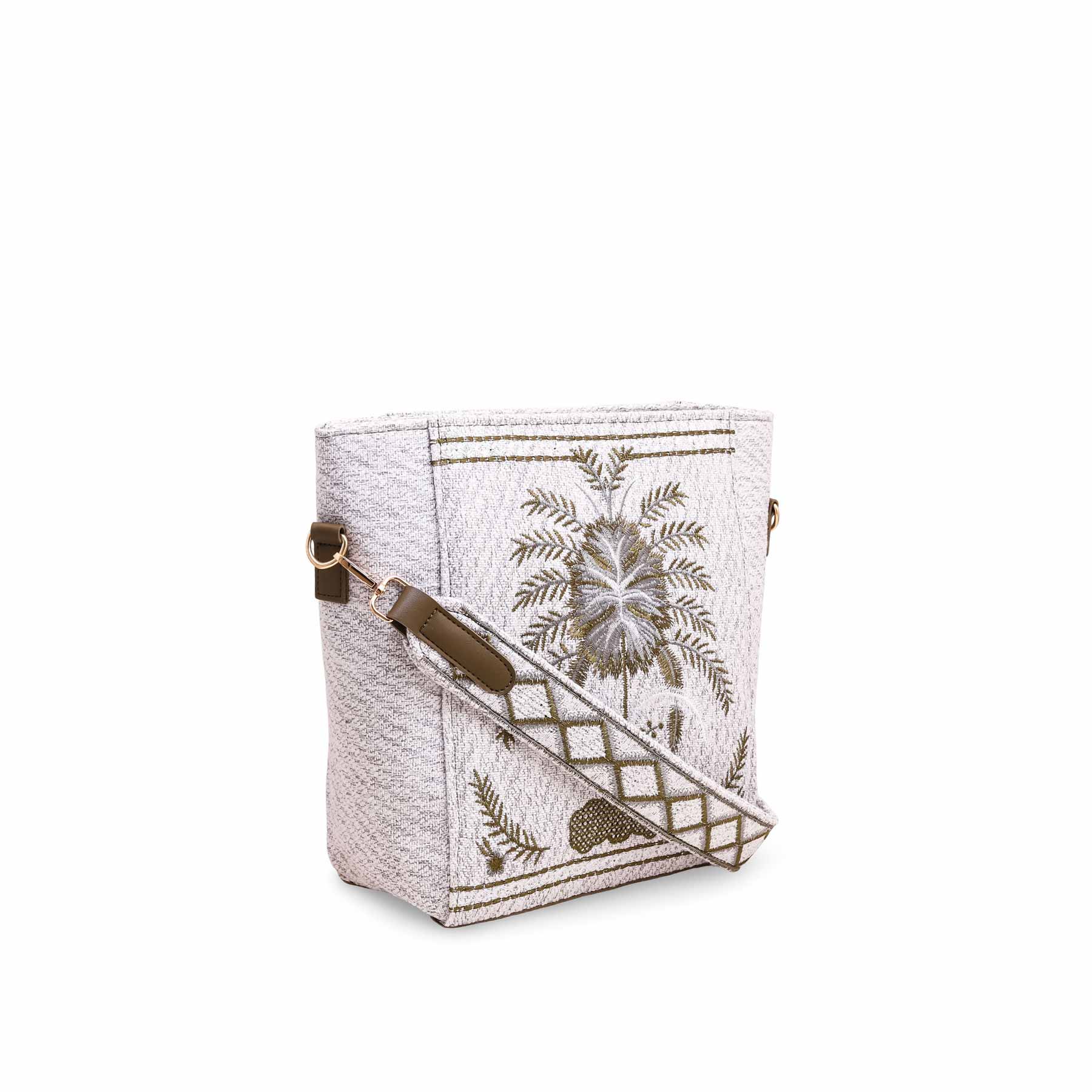 Green Casual Shoulder Bag P56184 - Image 2