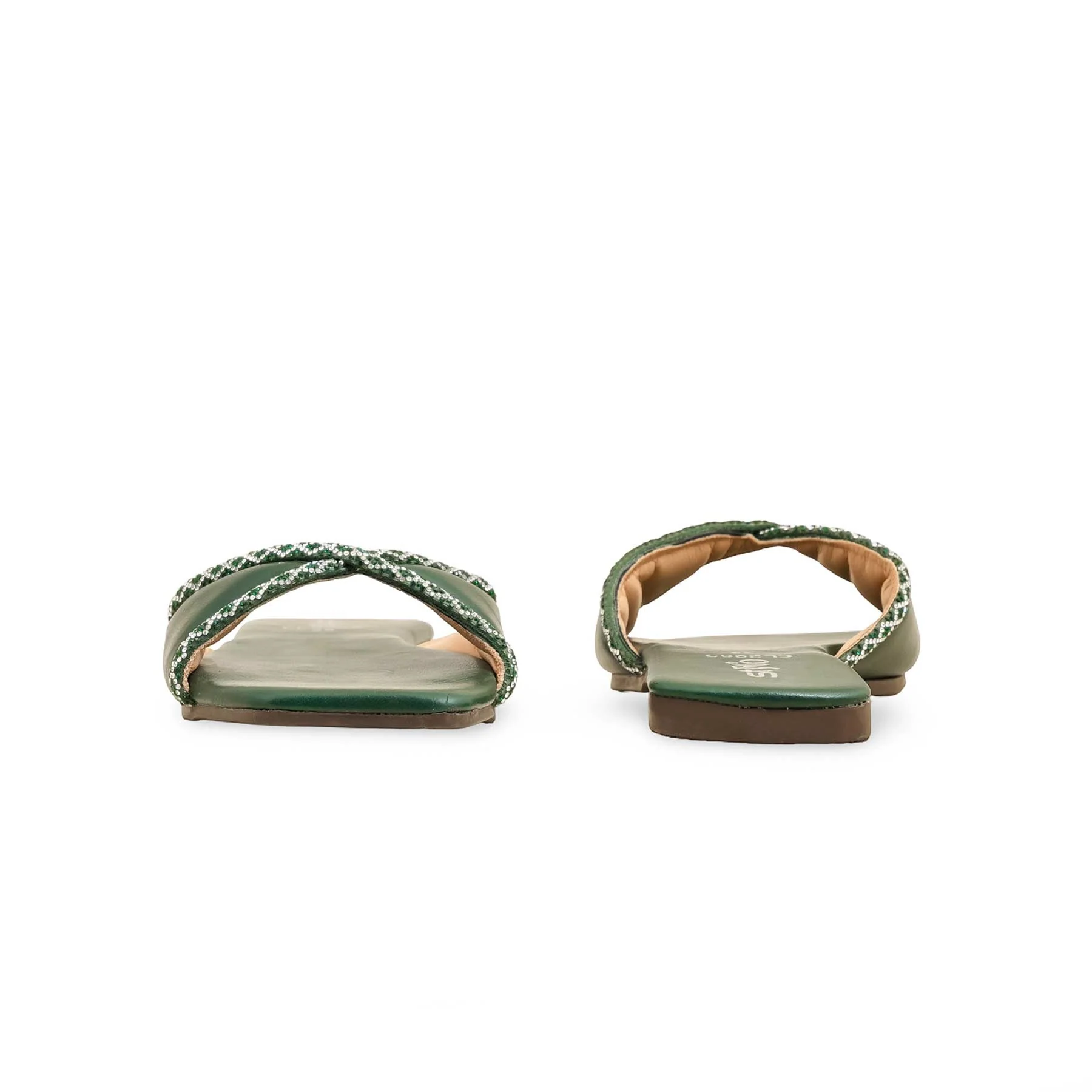 Green Casual Slipper CL2065 - Image 4