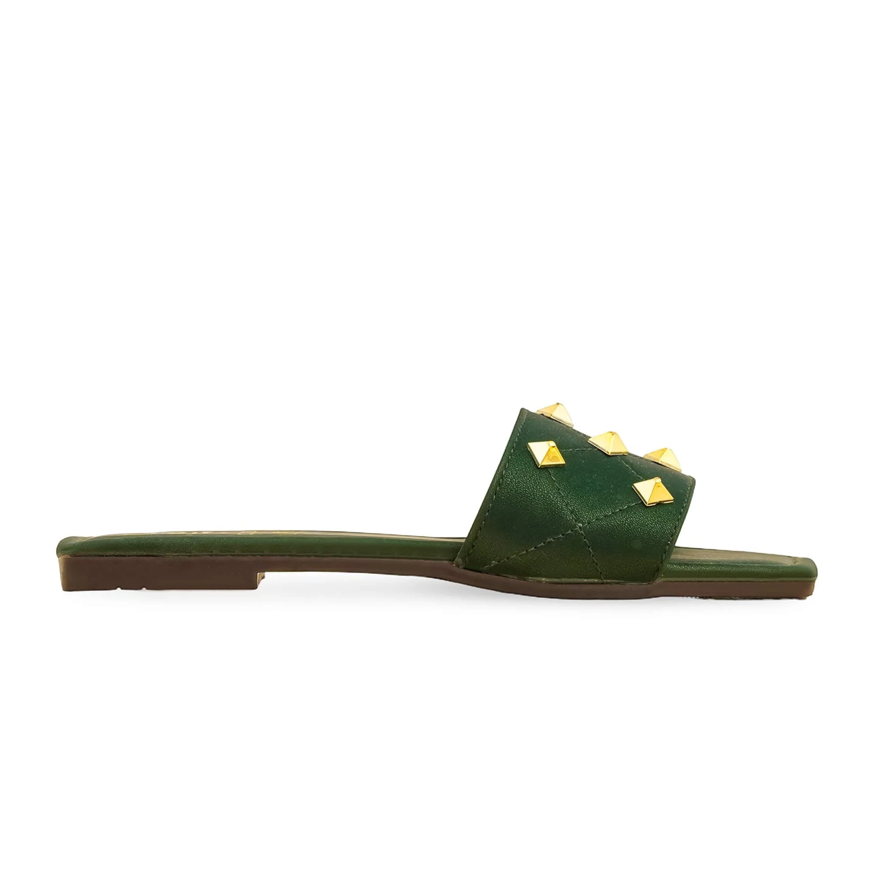 Green Casual Slipper CL2126 - Image 2