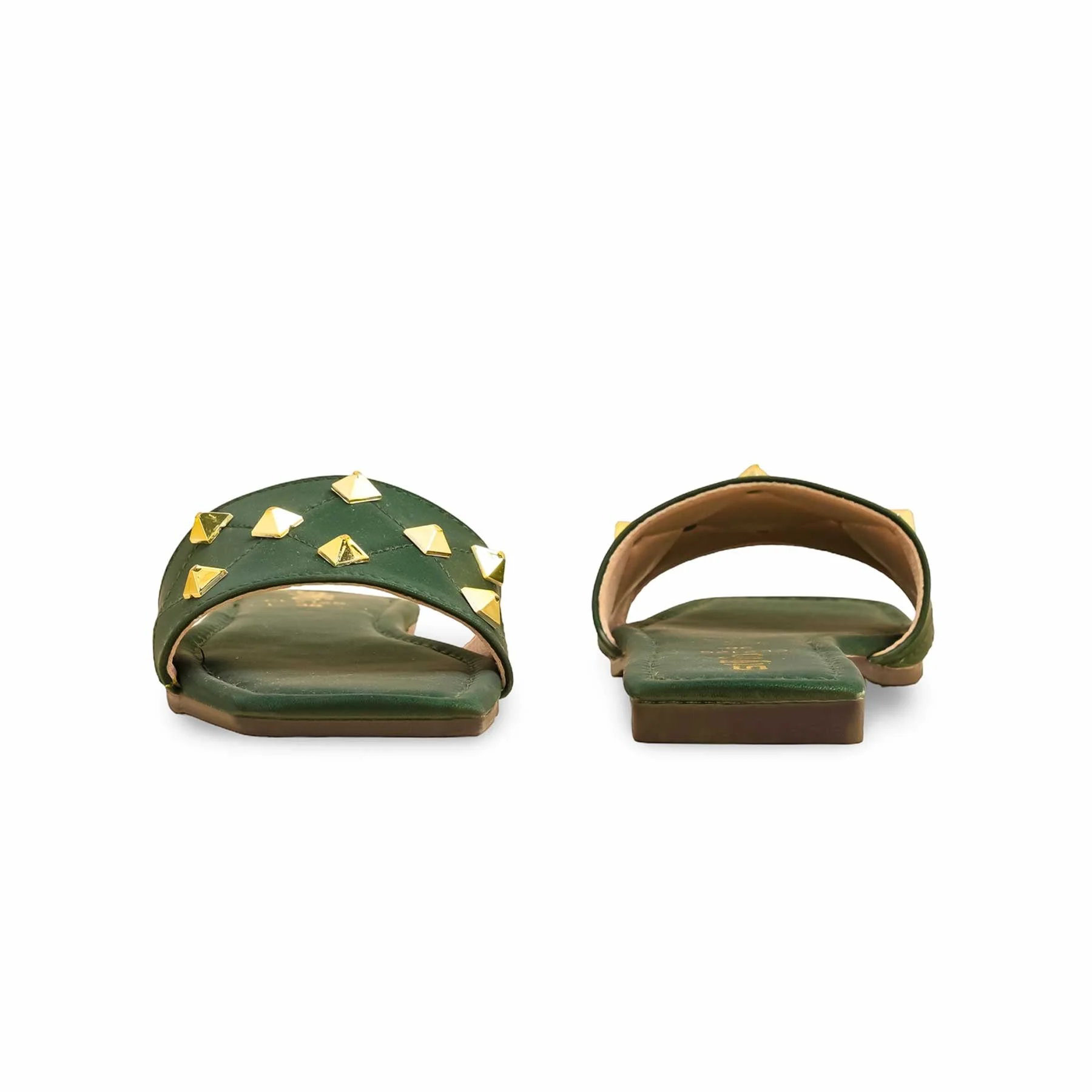 Green Casual Slipper CL2126 - Image 4
