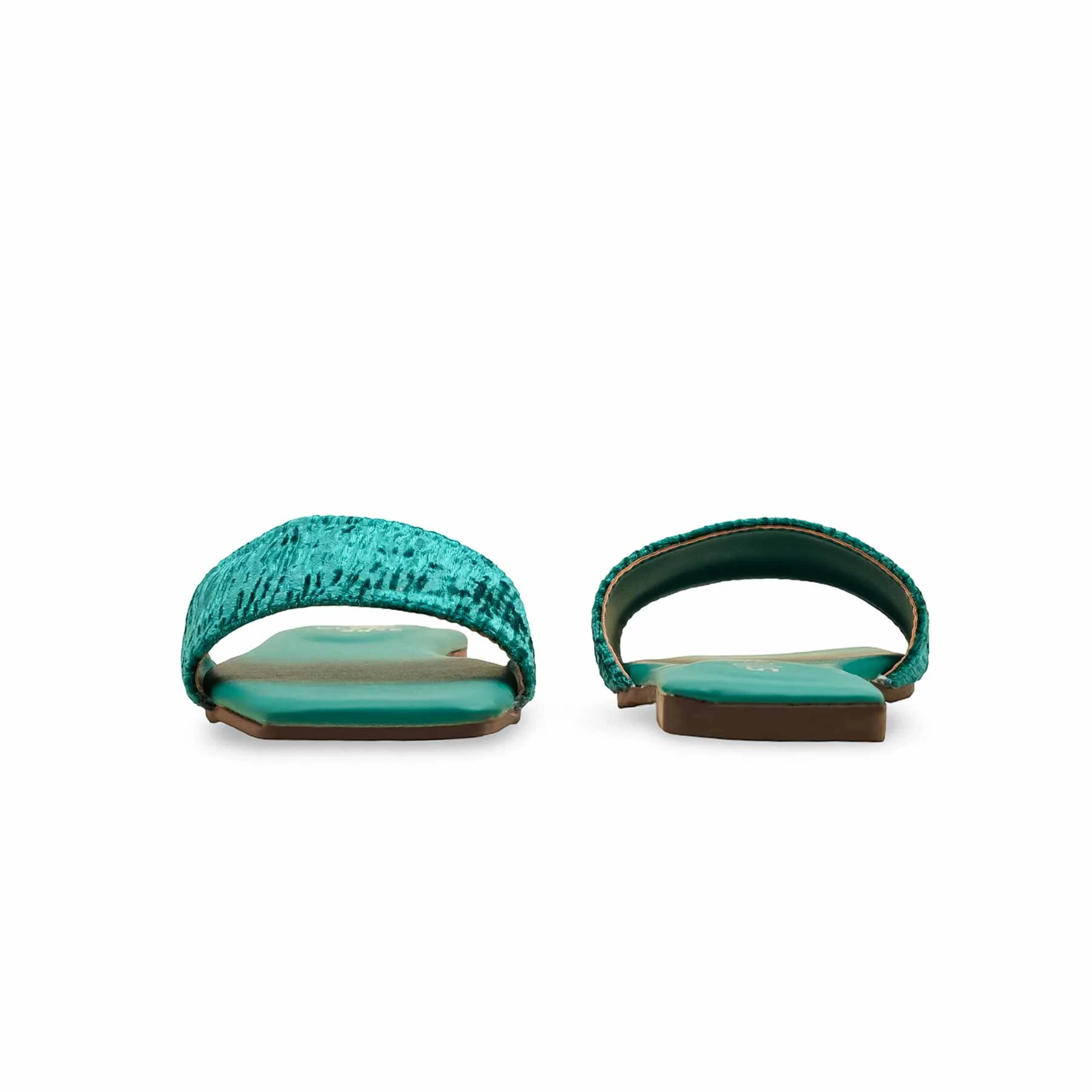 Green Casual Slipper For Women CL2127 - Image 4