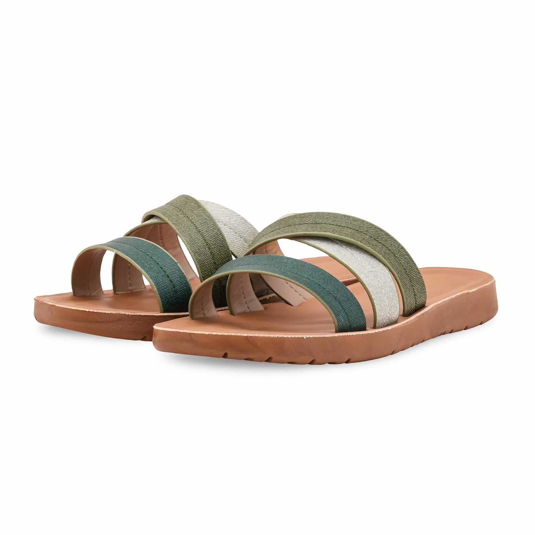 Green Casual Softy For Ladies CL5585 - Image 3