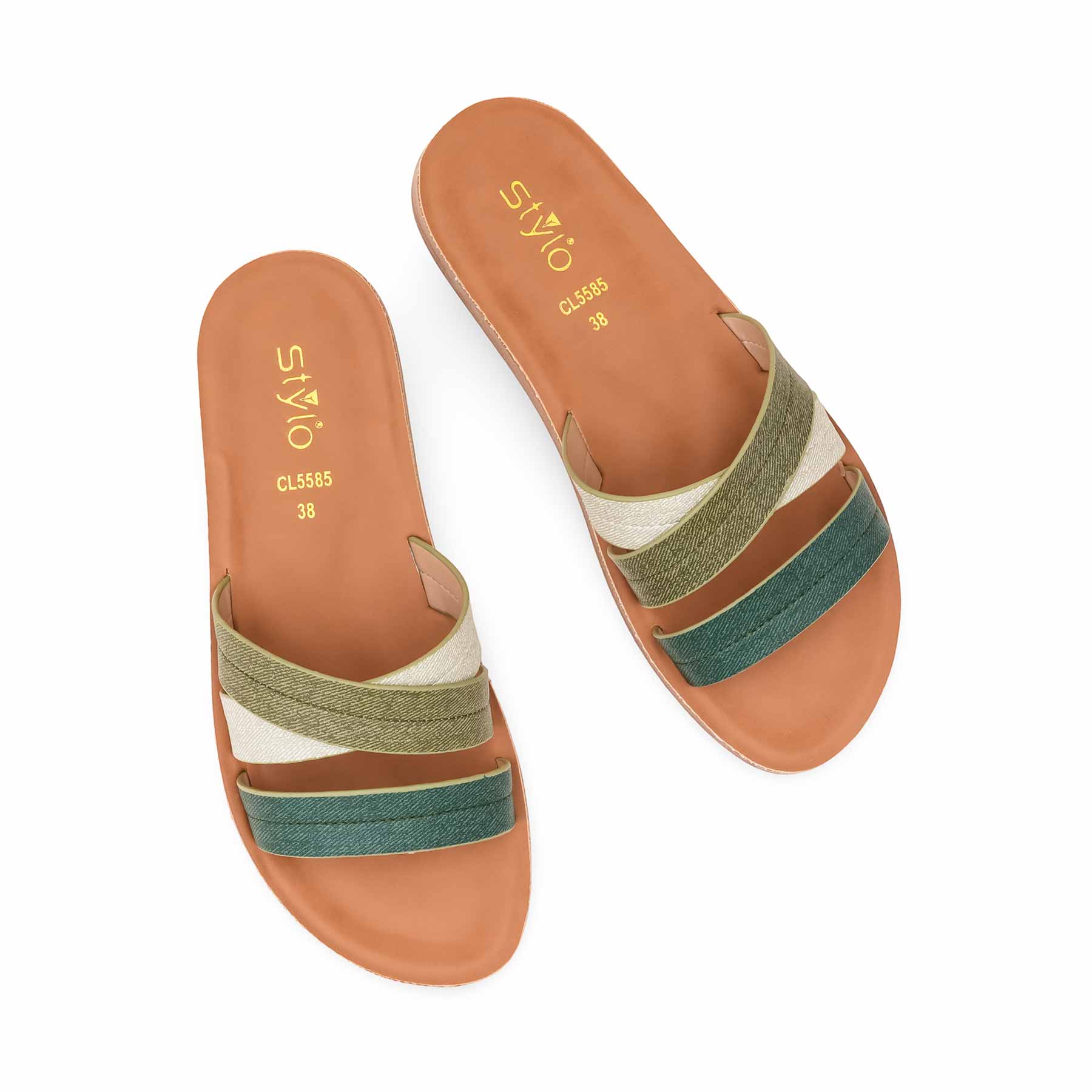 Green Casual Softy For Ladies CL5585 - Image 5