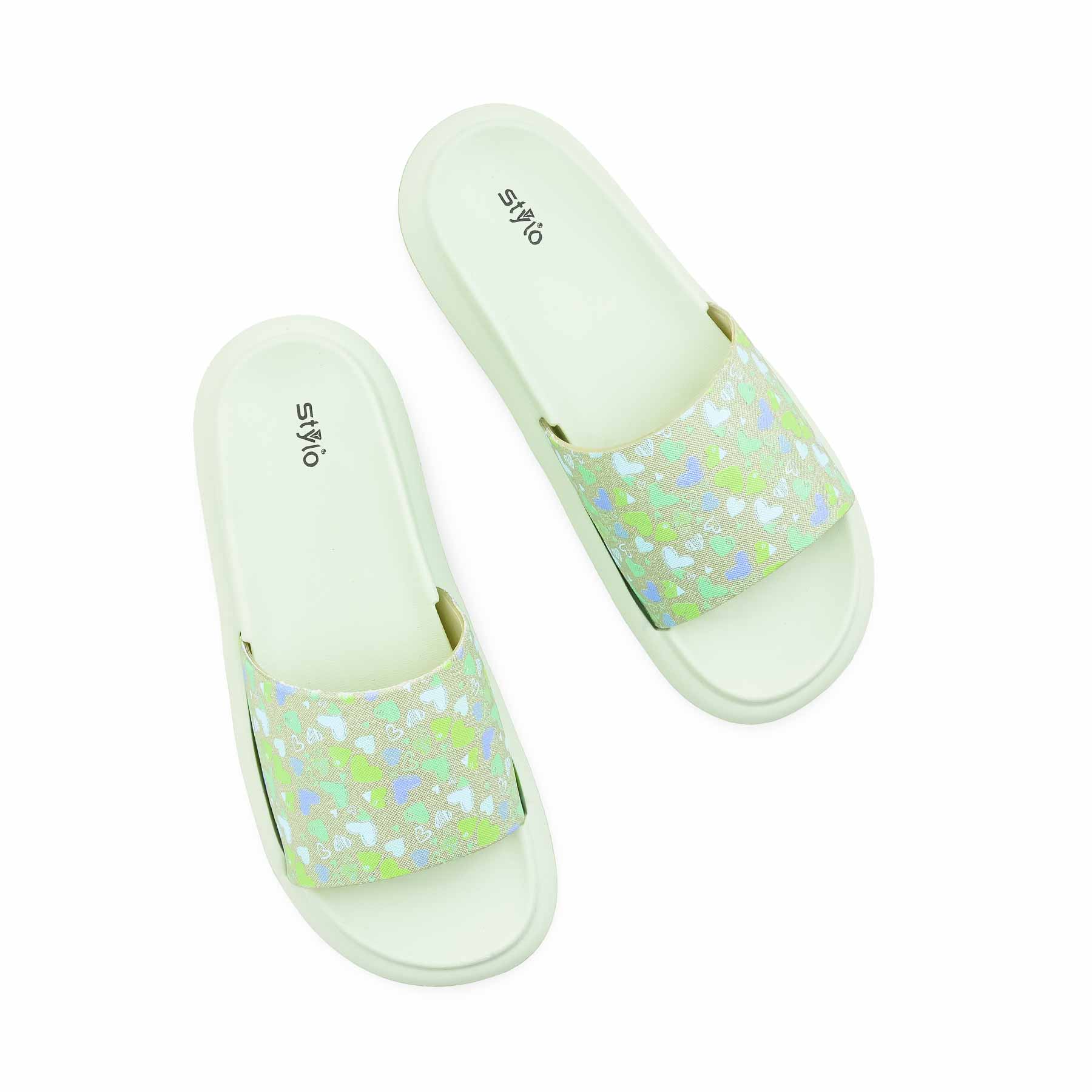 Green Casual Softy For Ladies CL9379 - Image 5