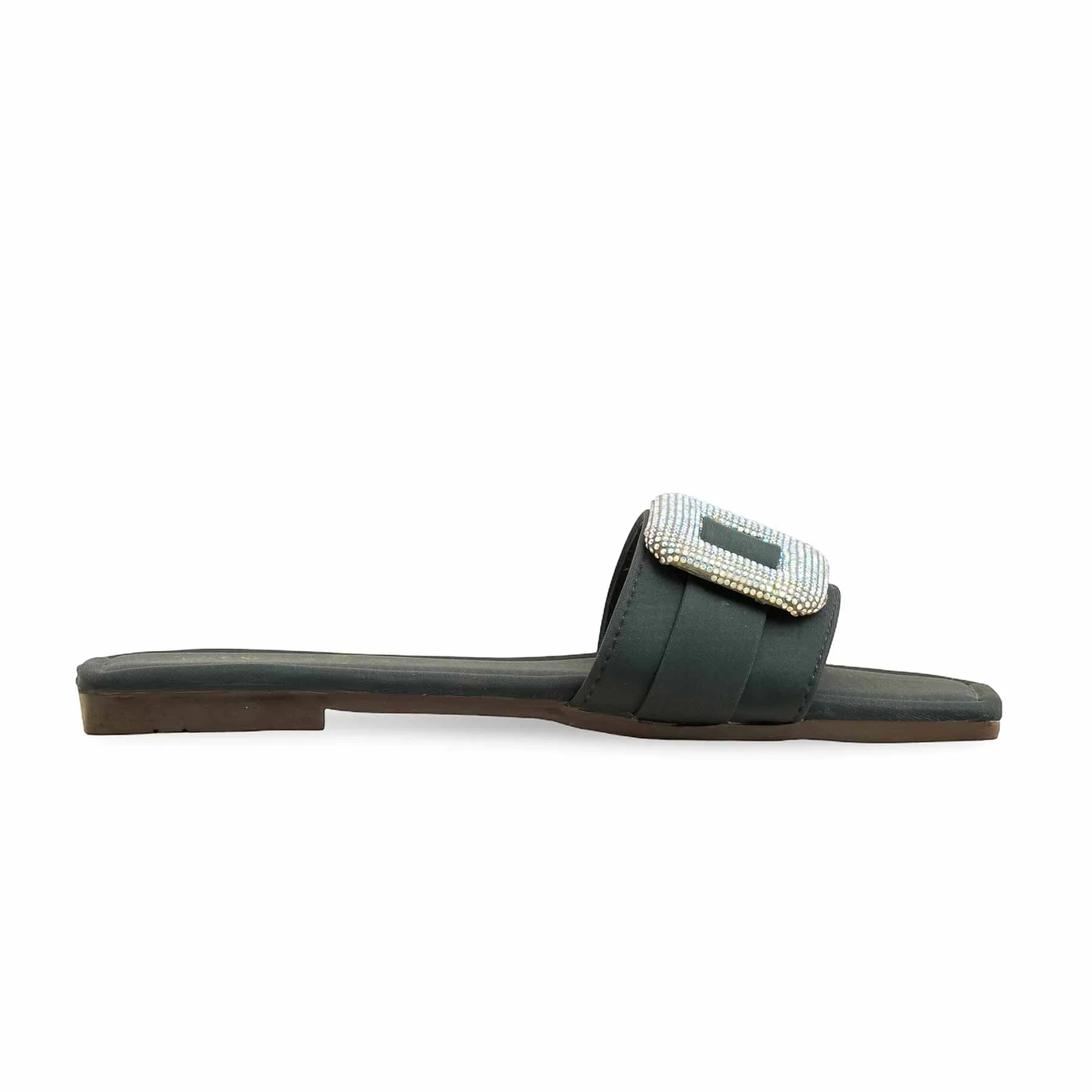 Green Casual Women Slipper CL2104 - Image 2