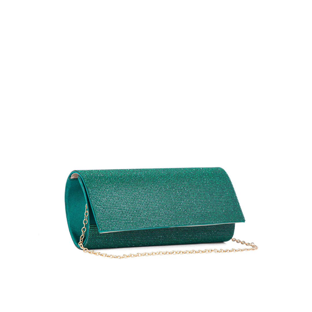 Green Fancy Clutch P24328 - Image 2