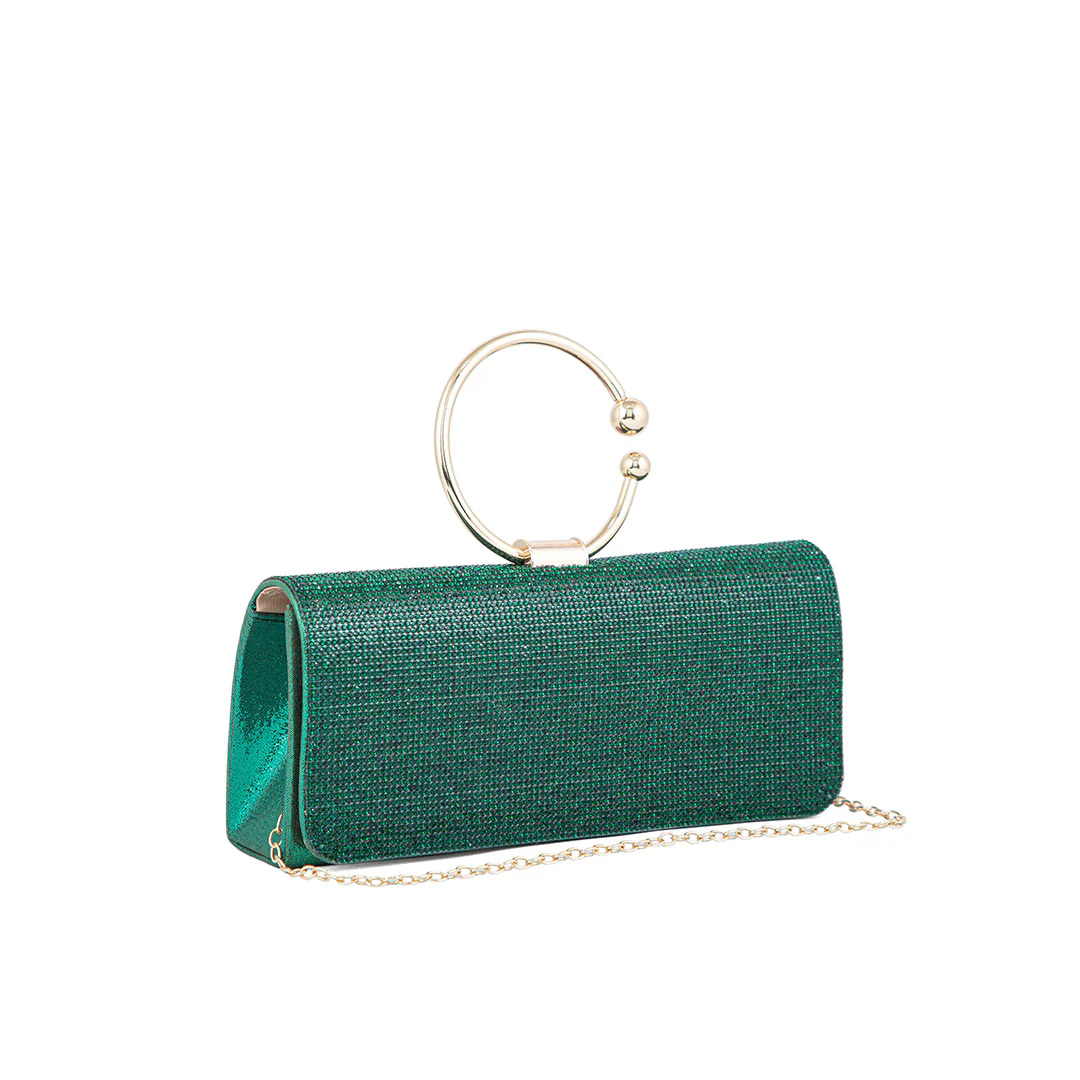 Green Fancy Clutch P24329 - Image 3