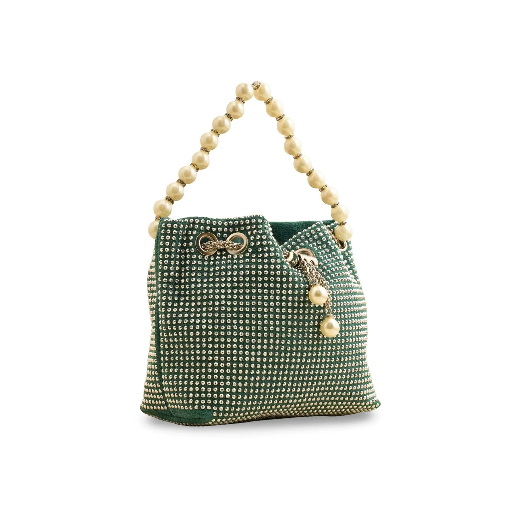Green Fancy Clutch P36202 - Image 3