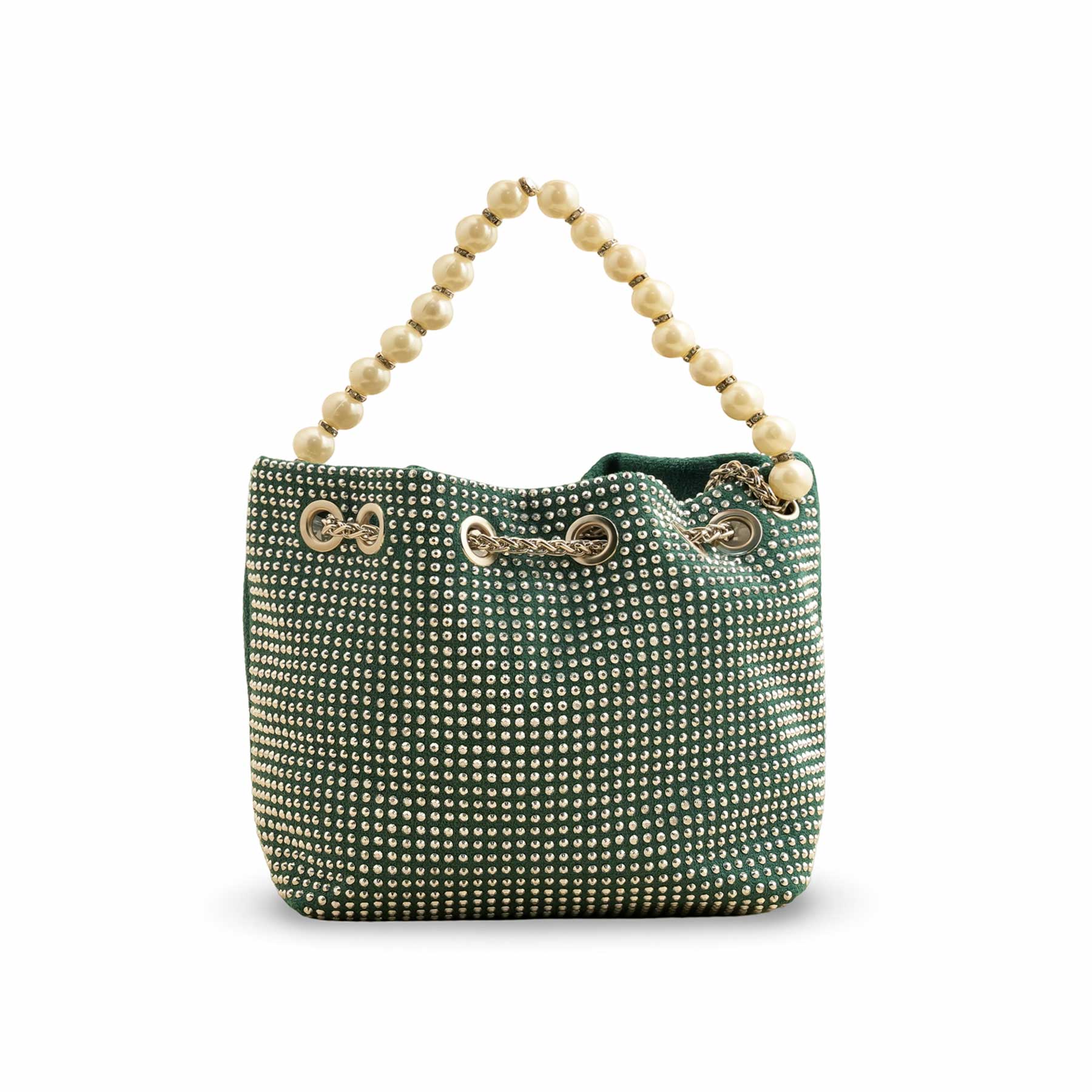 Green Fancy Clutch P36202 - Image 4