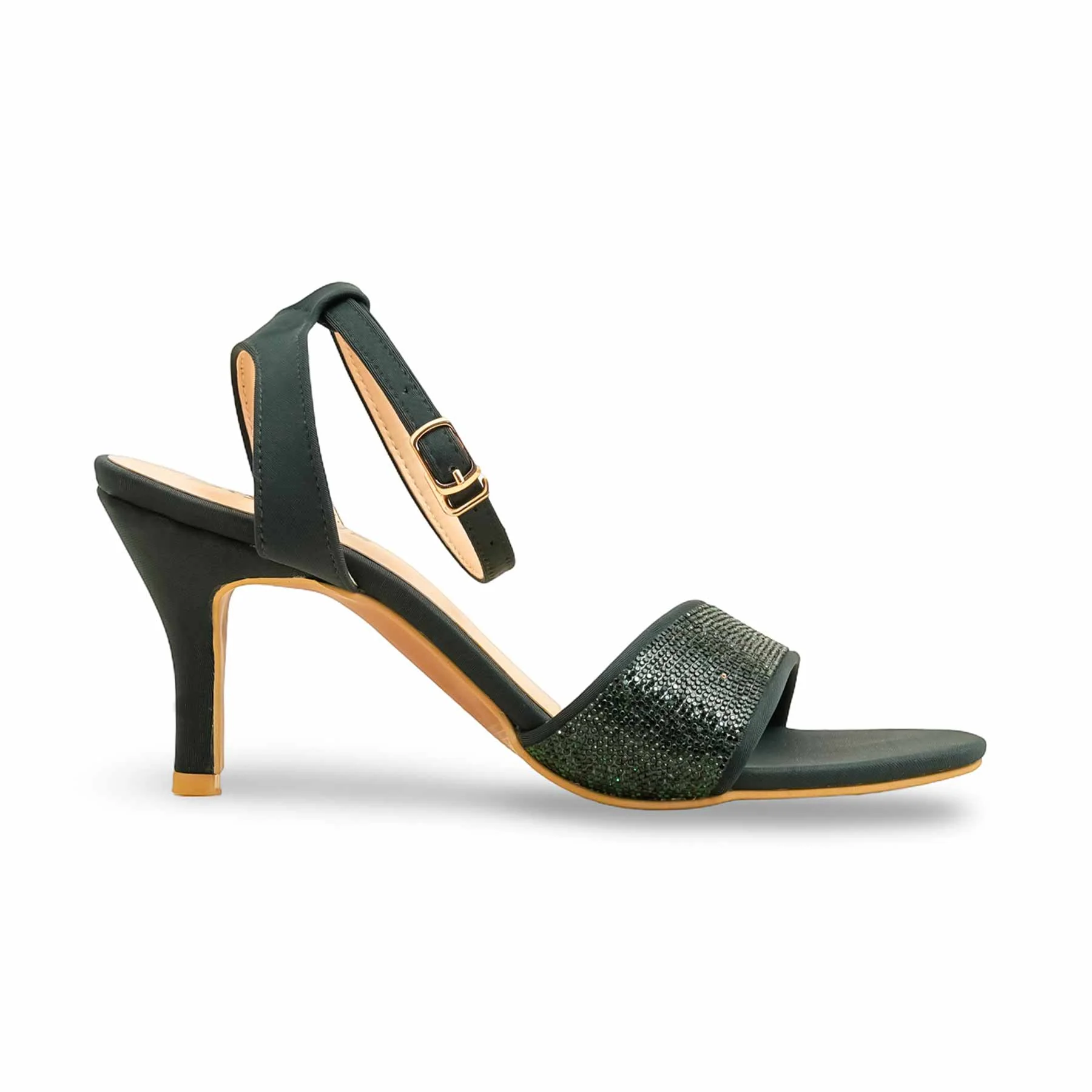 Green Fancy Sandal FN6227 - Image 2