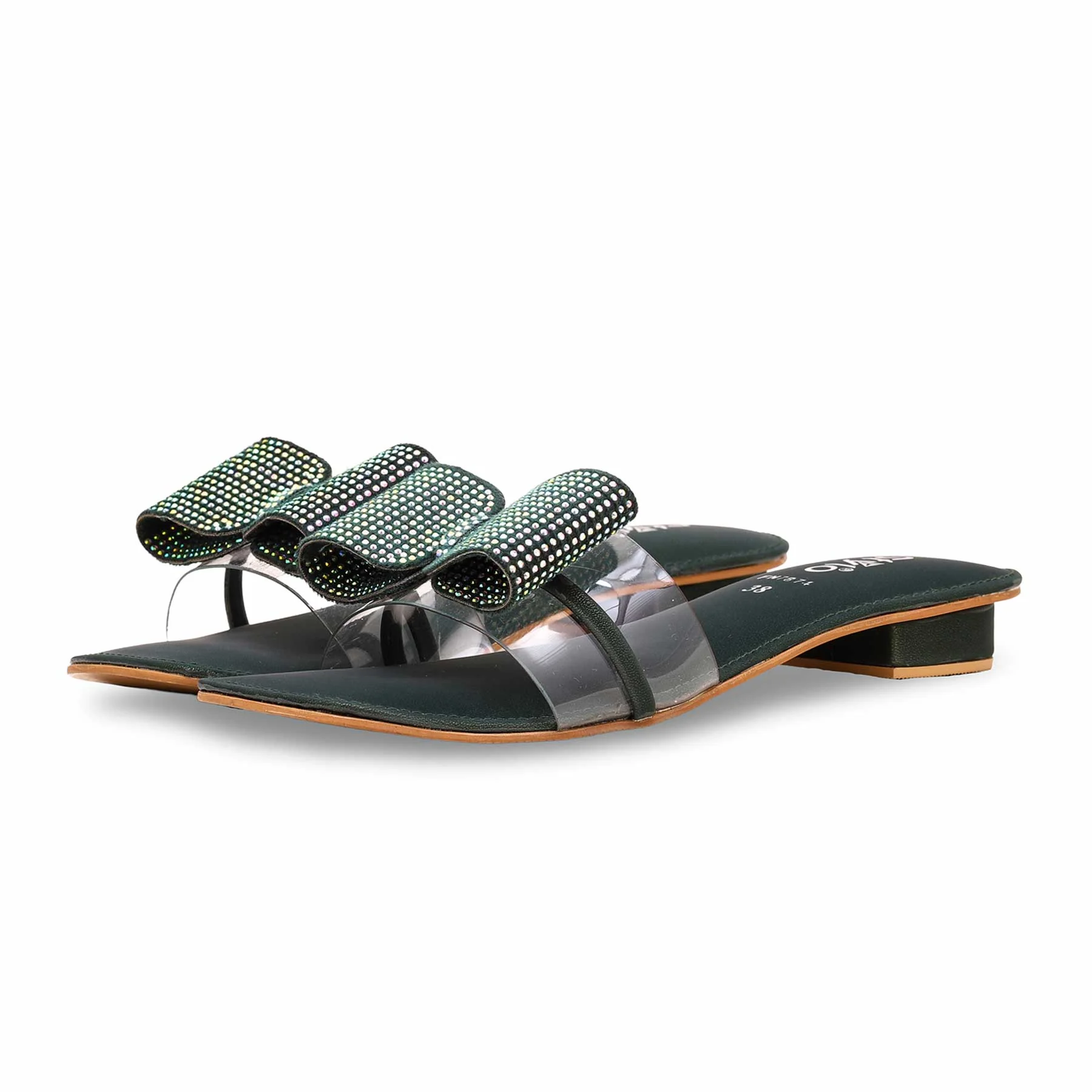 Green Fancy Slipper FN7874 - Image 3