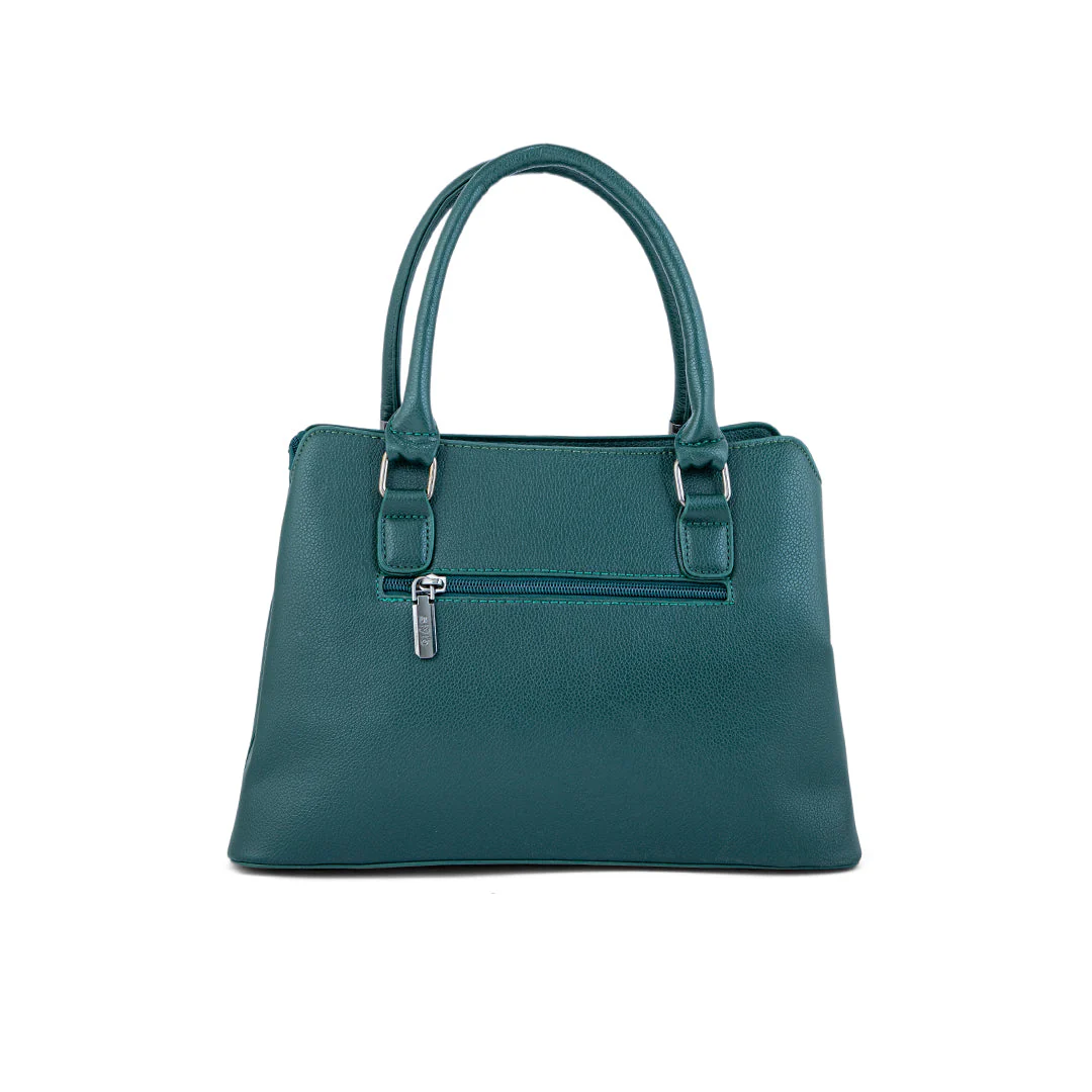 Green Formal Hand Bag For Ladies P36234 - Image 3
