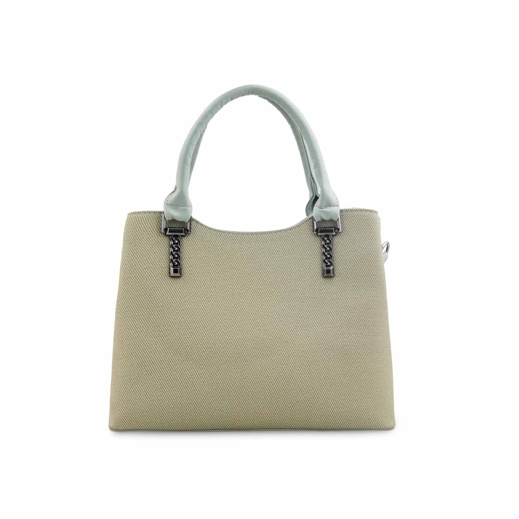 Green Formal Hand Bag For Ladies P36626 - Image 4