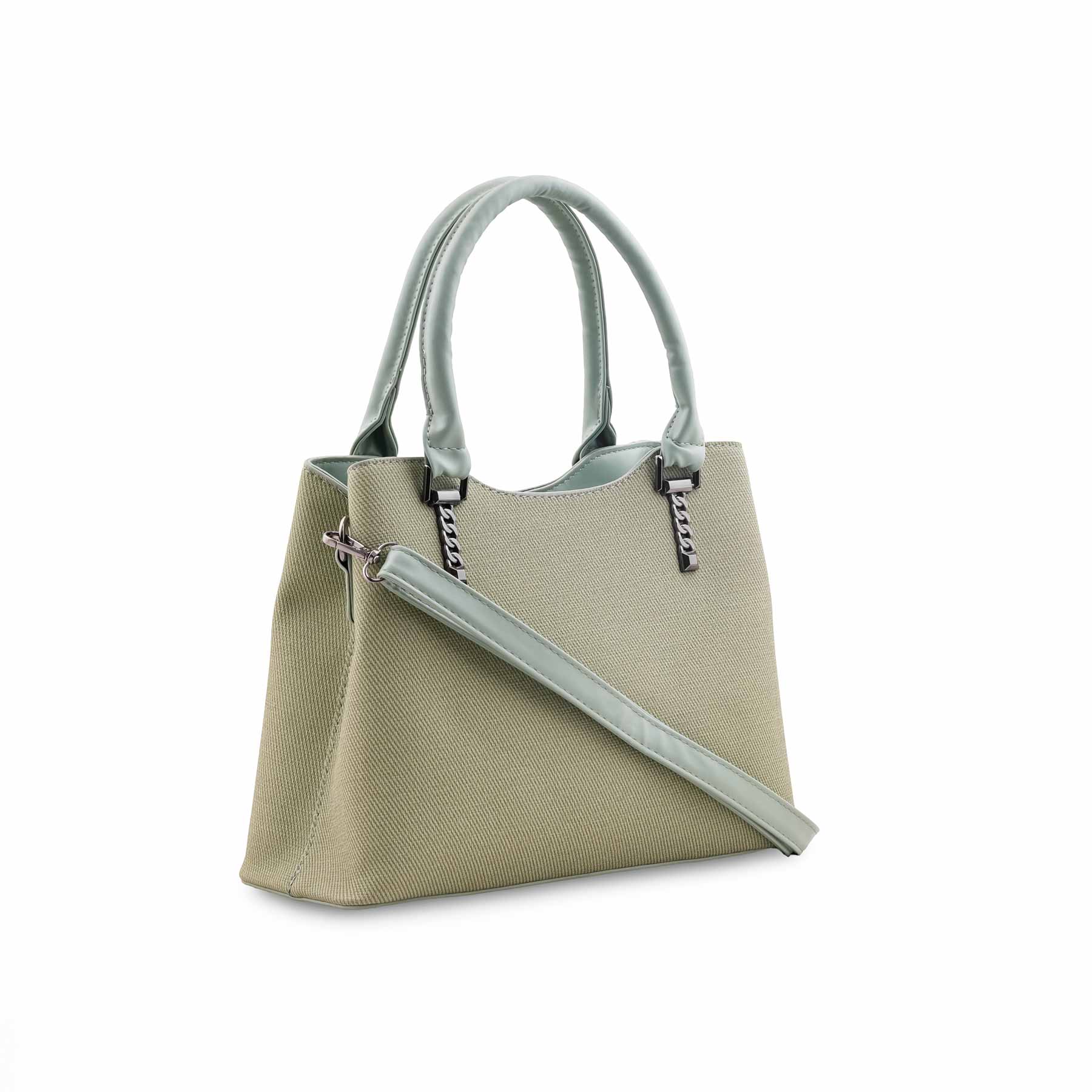 Green Formal Hand Bag For Ladies P36626 - Image 5