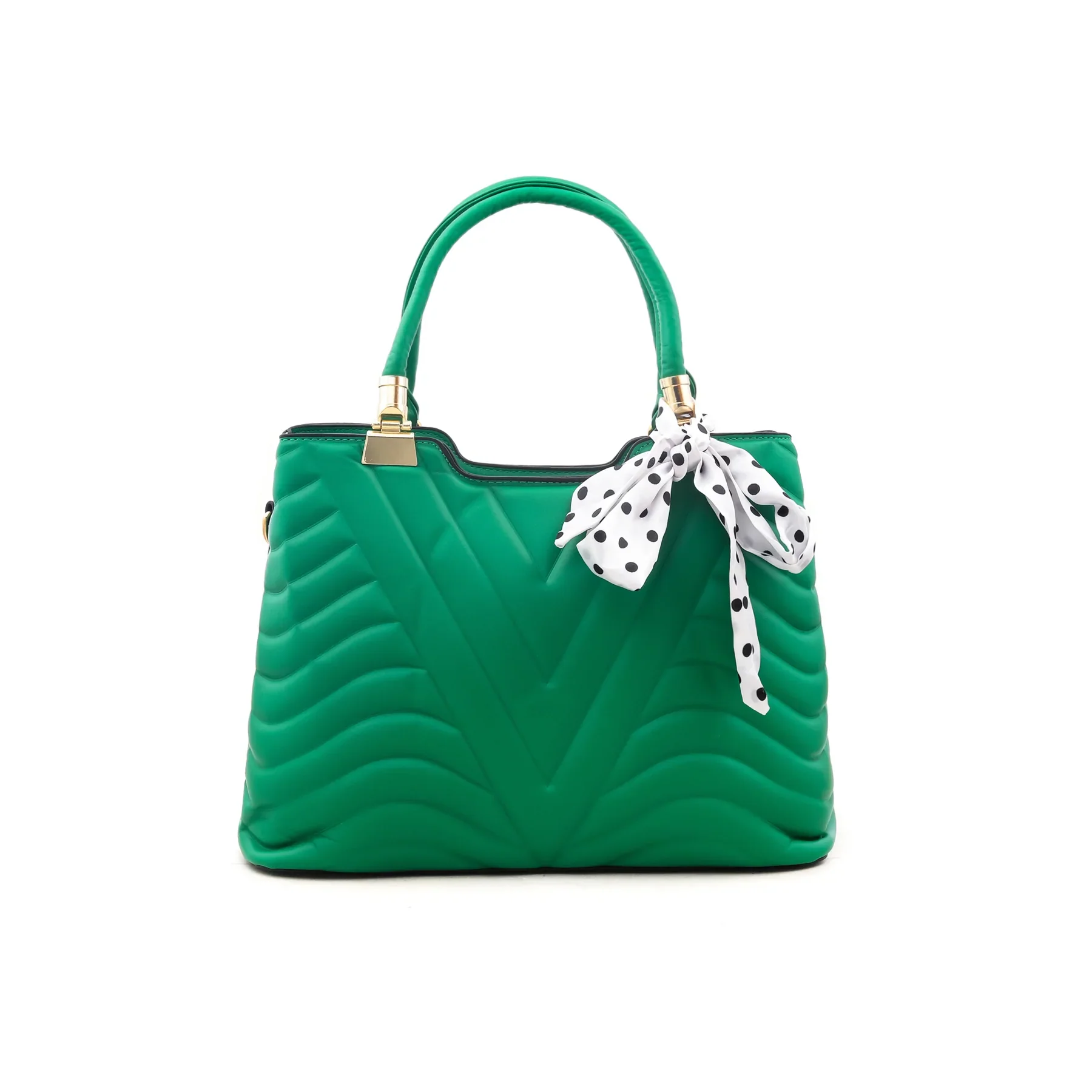 Green Formal Hand Bag P35634 - Image 2