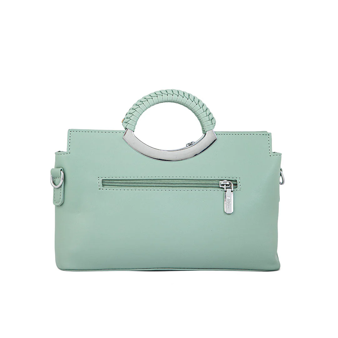 Green Formal Hand Bag P36161 - Image 3