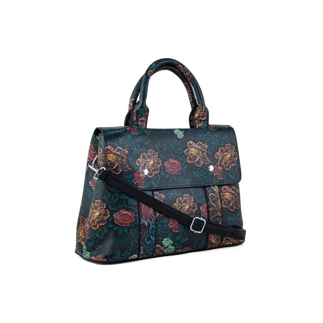 Green Formal Hand Bag P36181 - Image 2