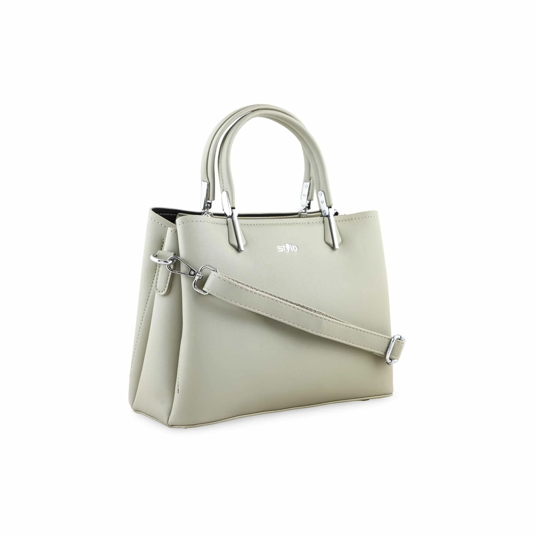 Green Formal Hand Bag P36264 - Image 3