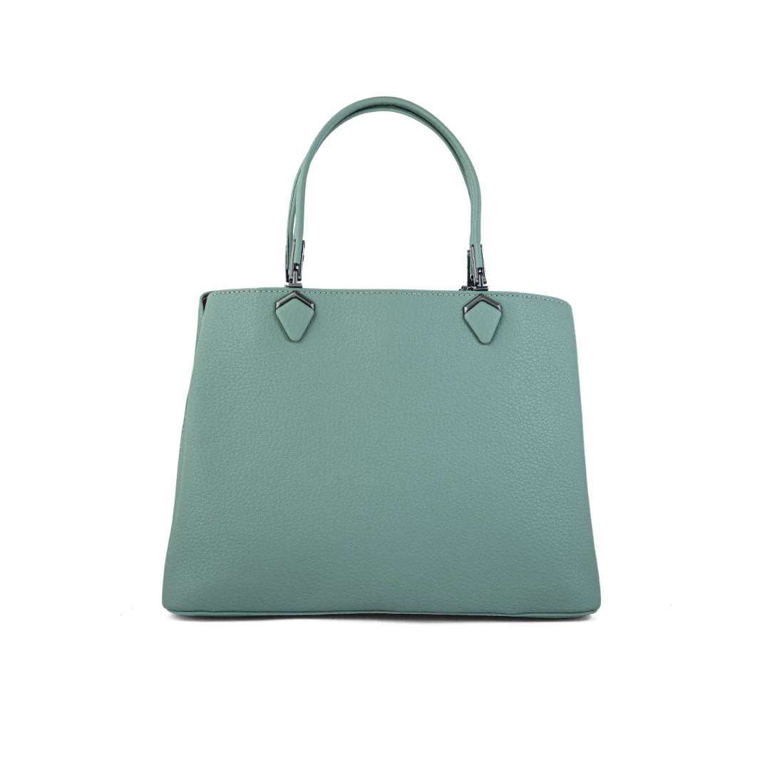 Green Formal Hand Bag P36290 - Image 4