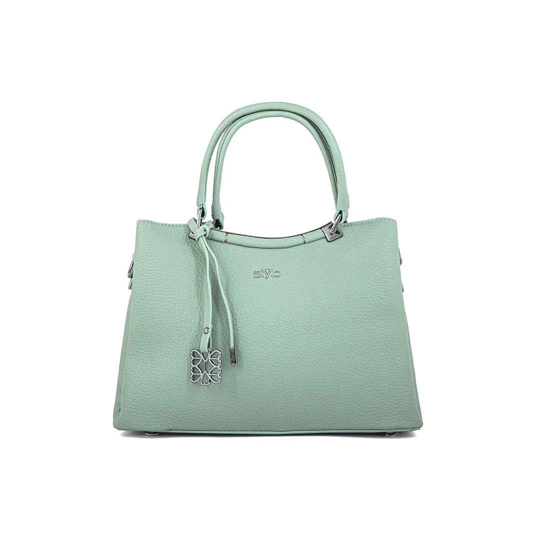 Green Formal Hand Bag P36294 - Image 2