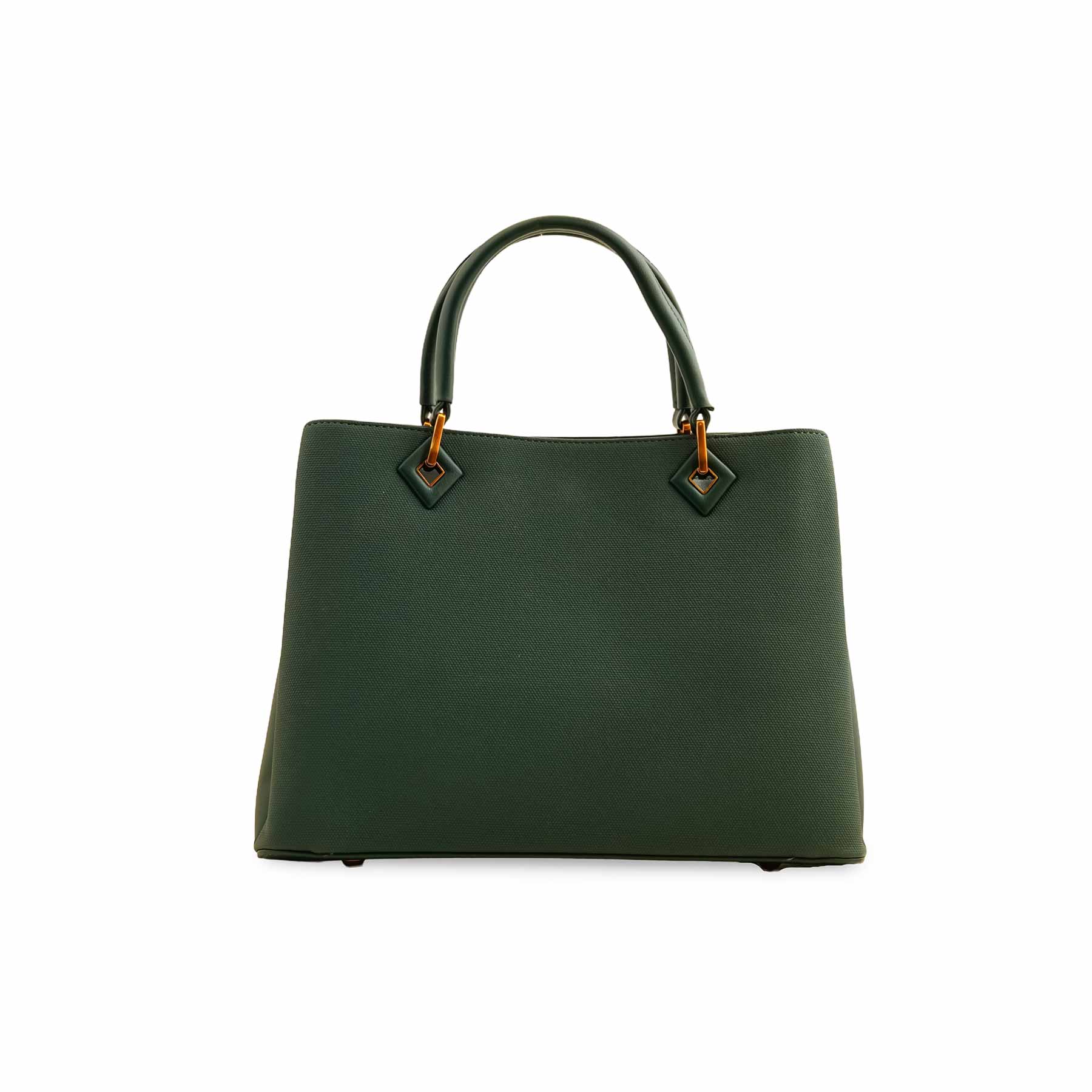Green Formal Hand Bag P36379 - Image 2