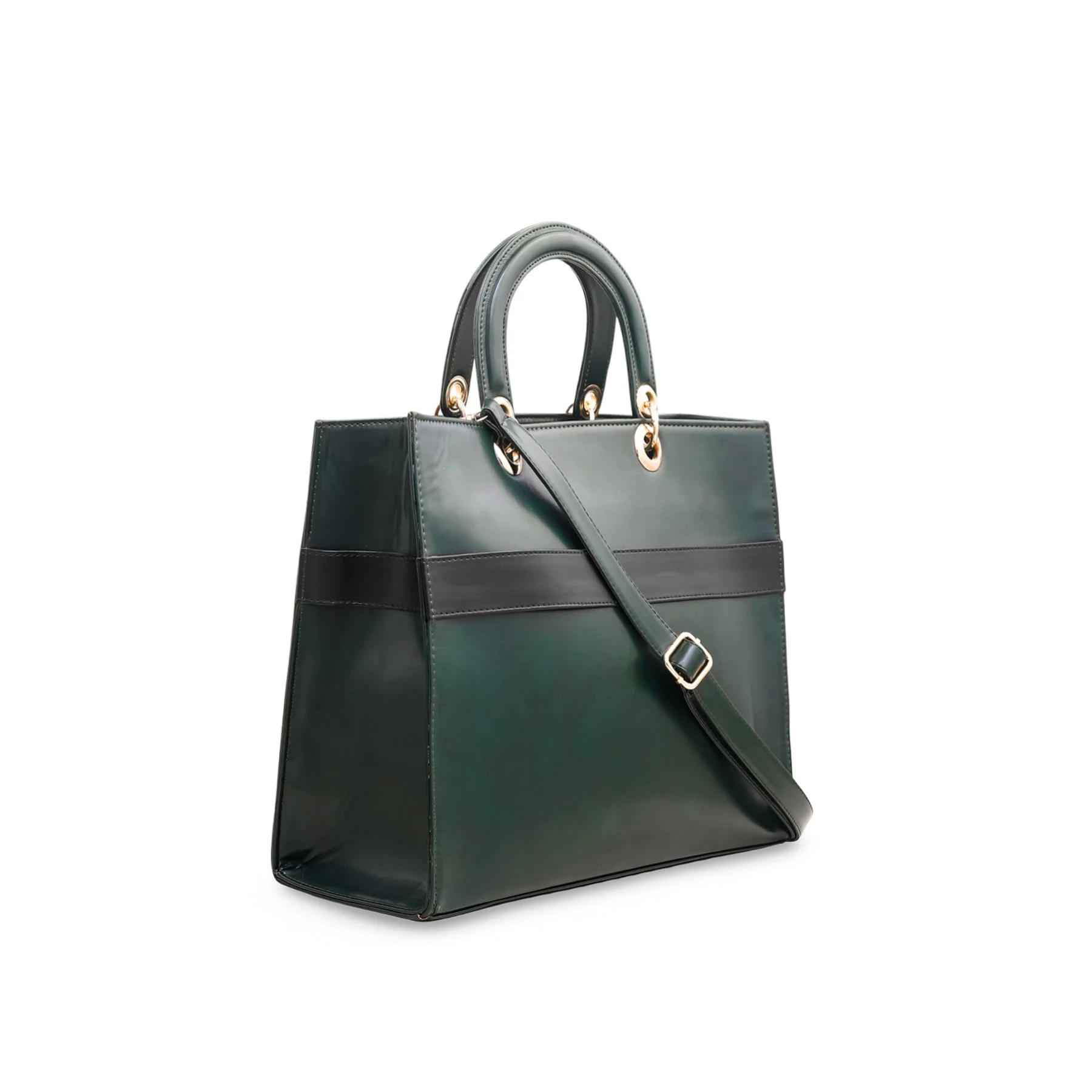 Green Formal Hand Bag P54579 - Image 2
