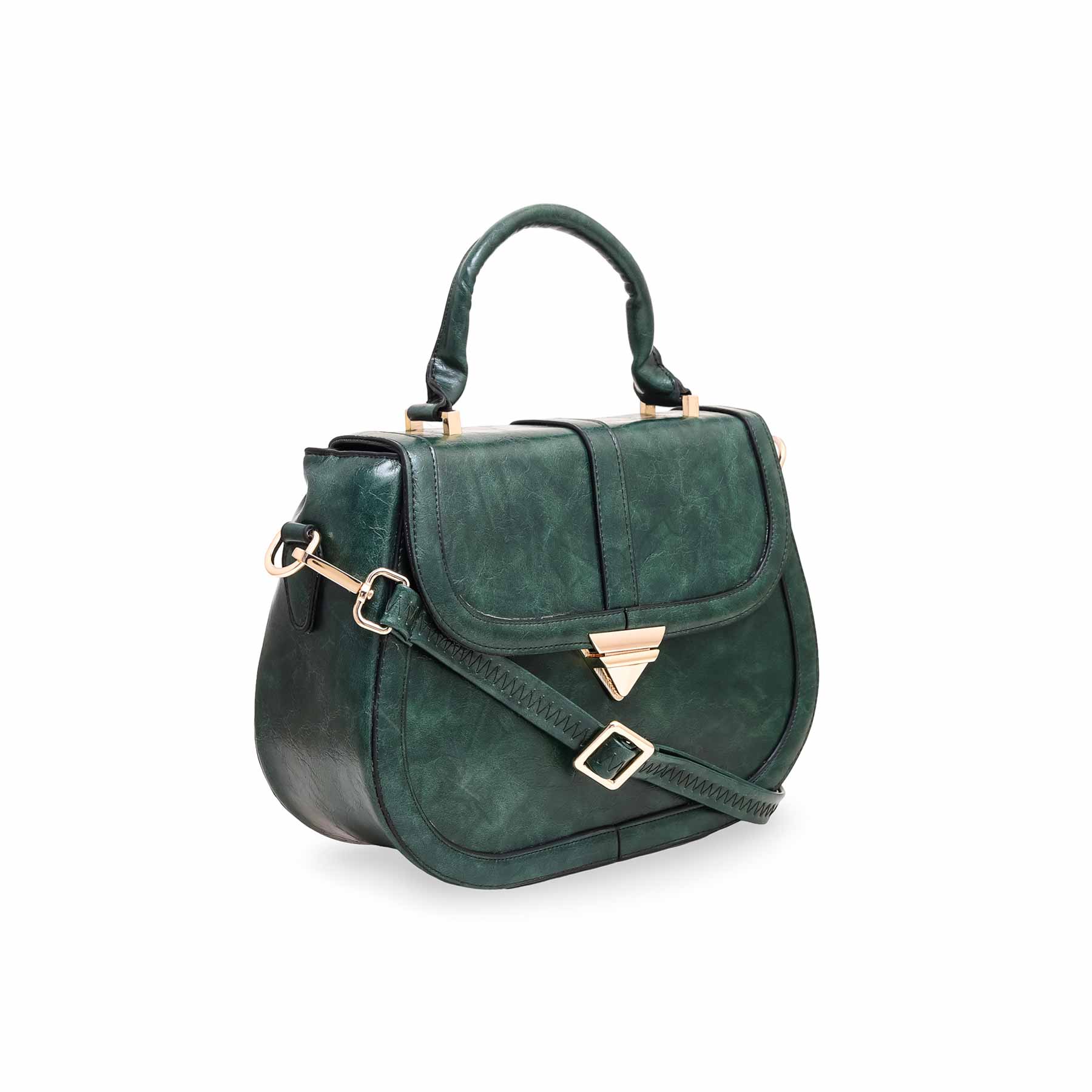 Green Formal Hand Bag P55577 - Image 2