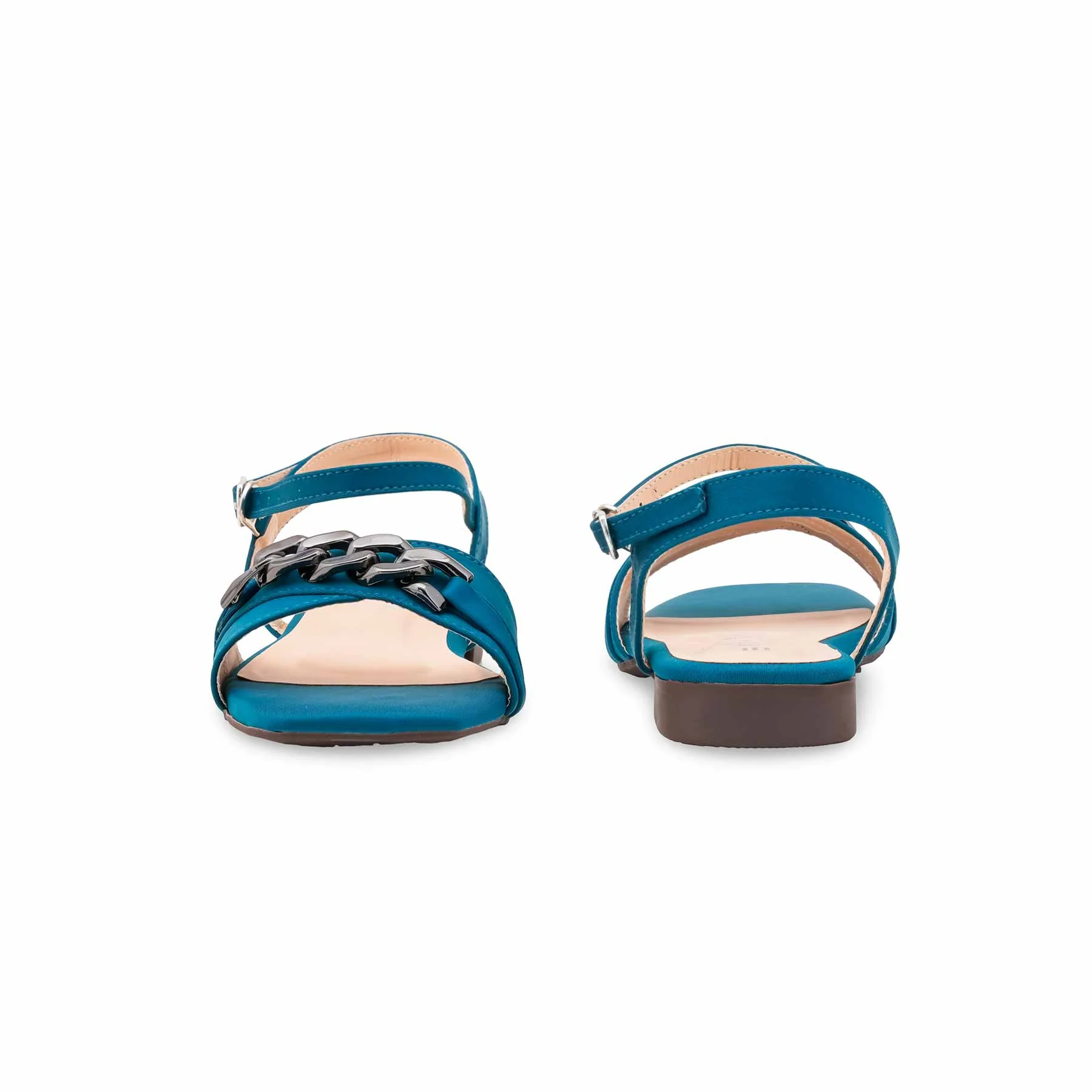 Green Formal Sandal For Women FR5489 - Image 4