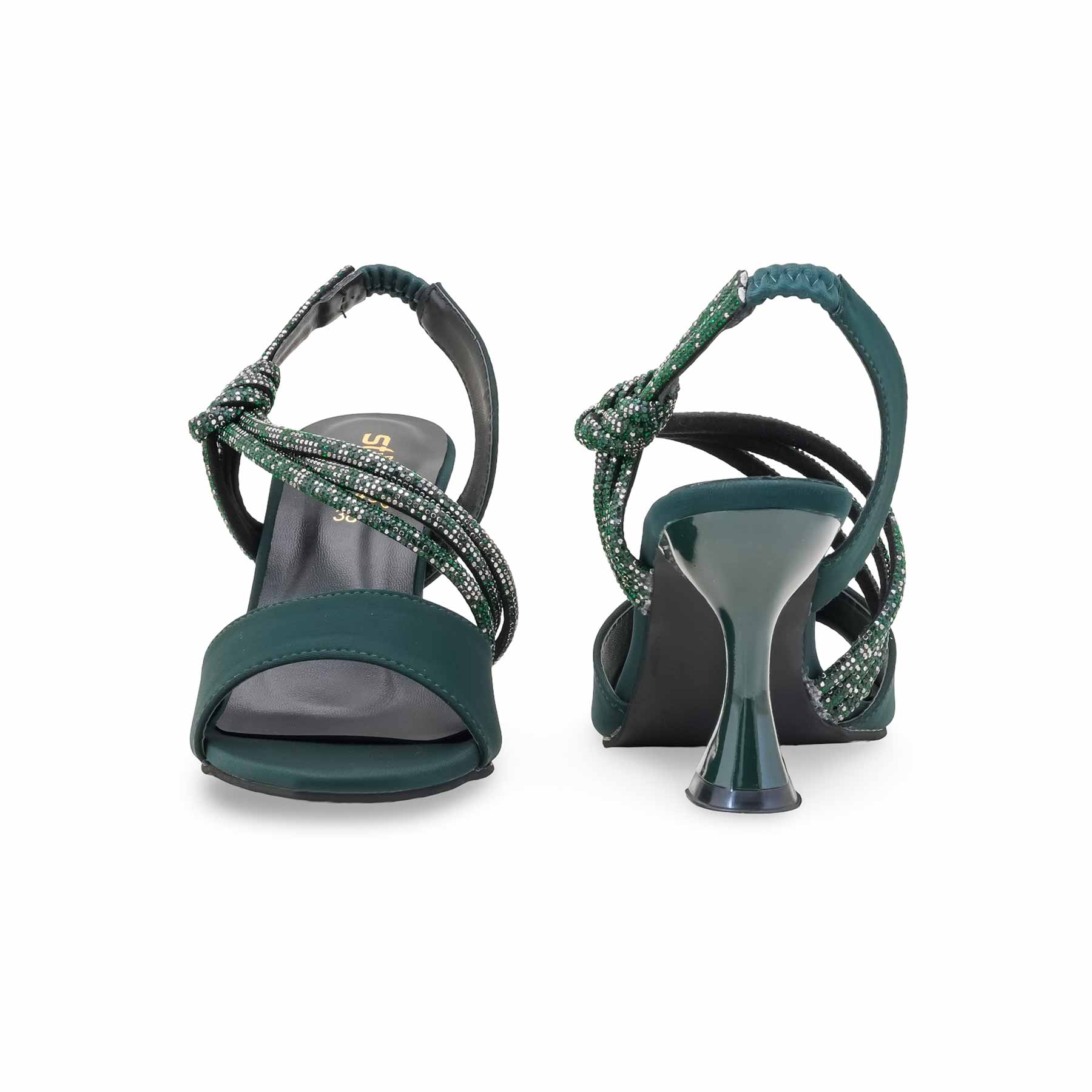 Green Formal Sandal For Women FR5496 - Image 4