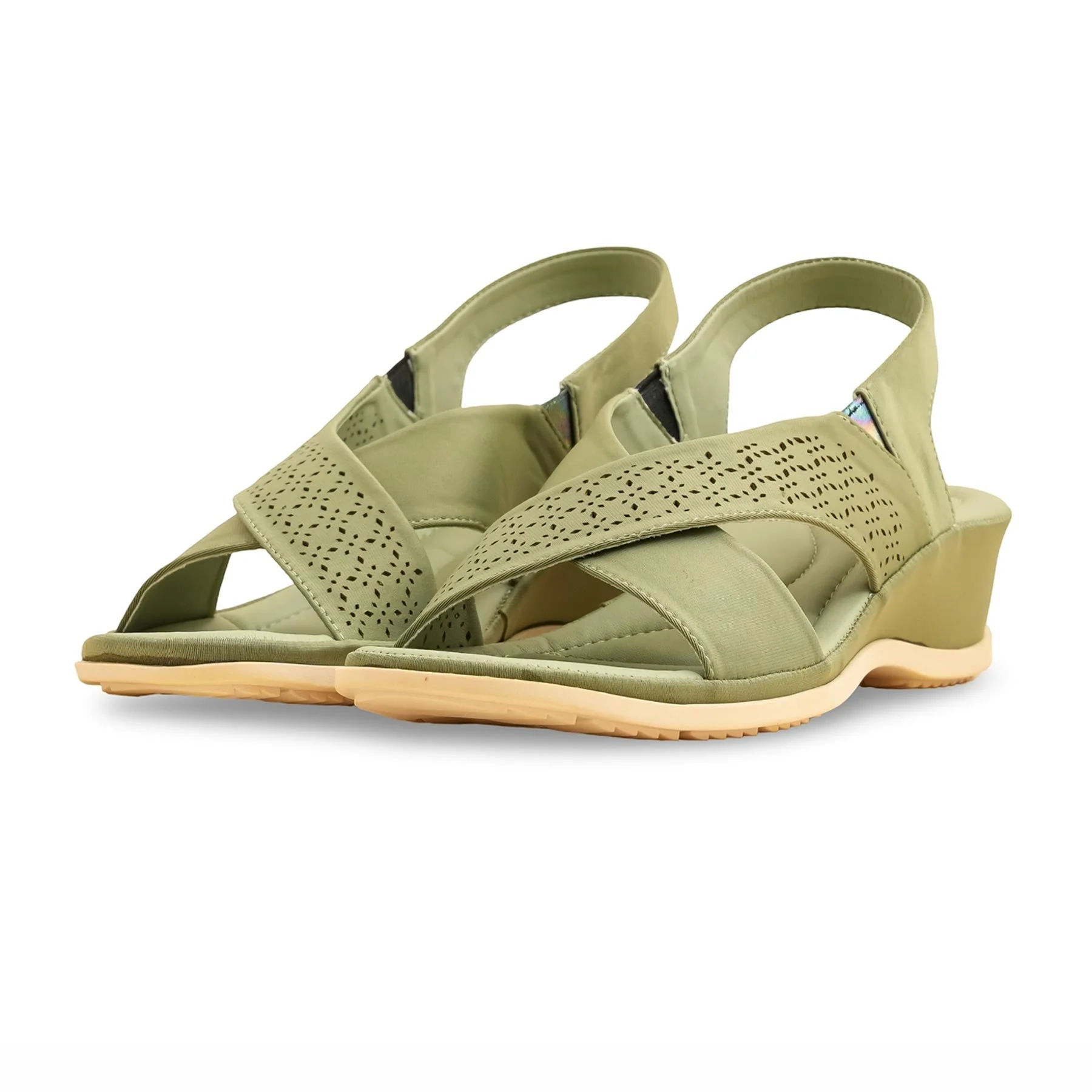 Green Formal Sandal For Women PU0424 - Image 3