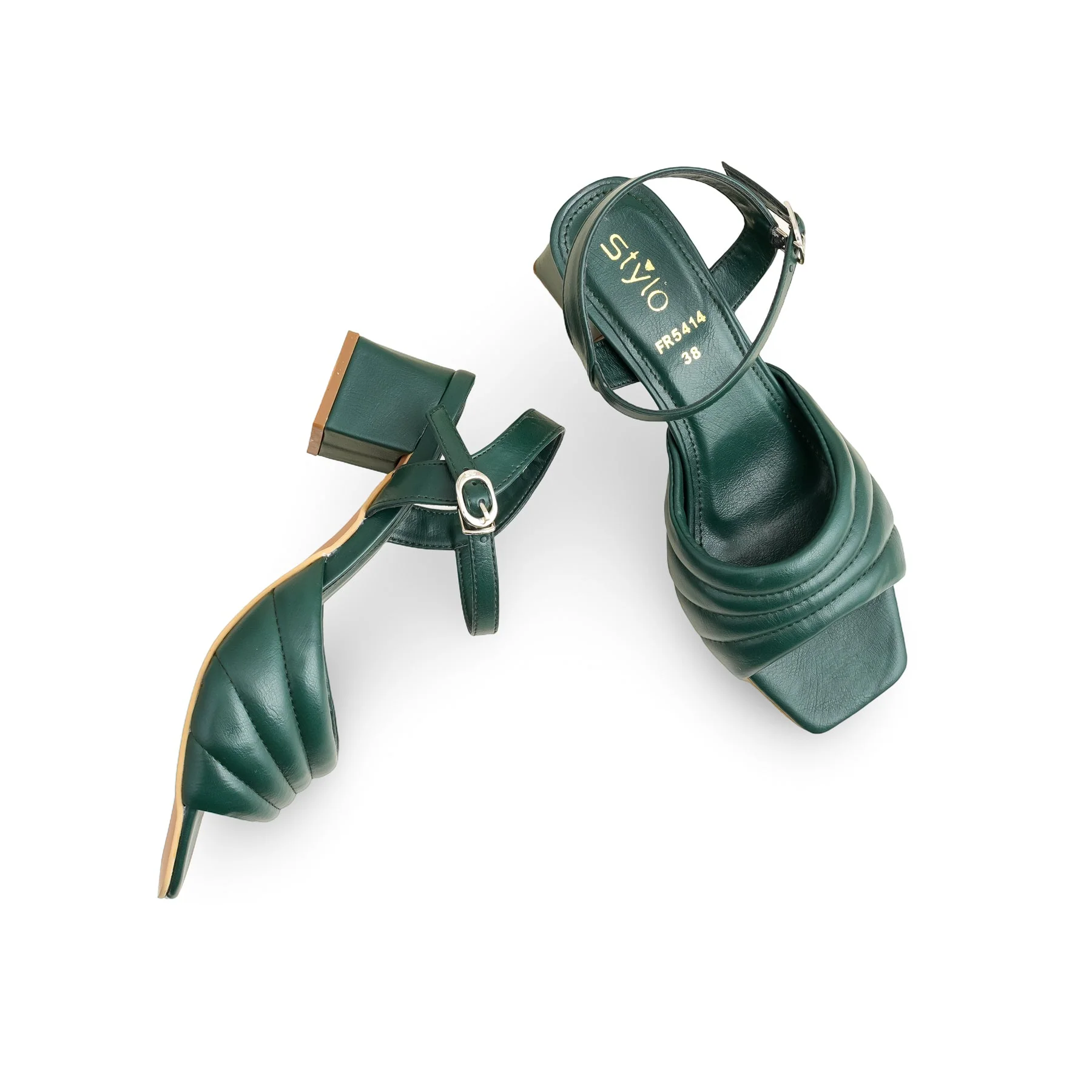 Green Formal Sandal FR5414 - Image 5