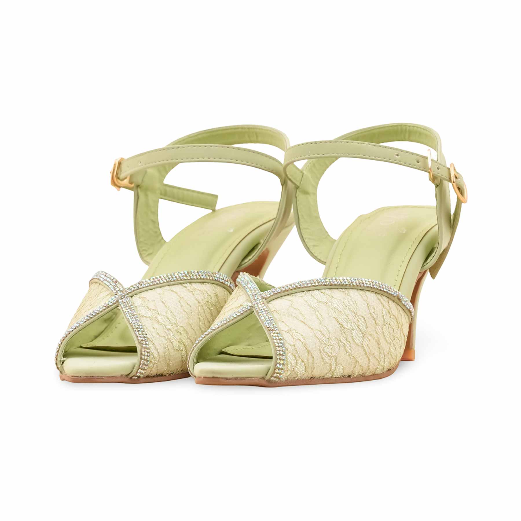 Green Formal Sandal FR5453 - Image 3