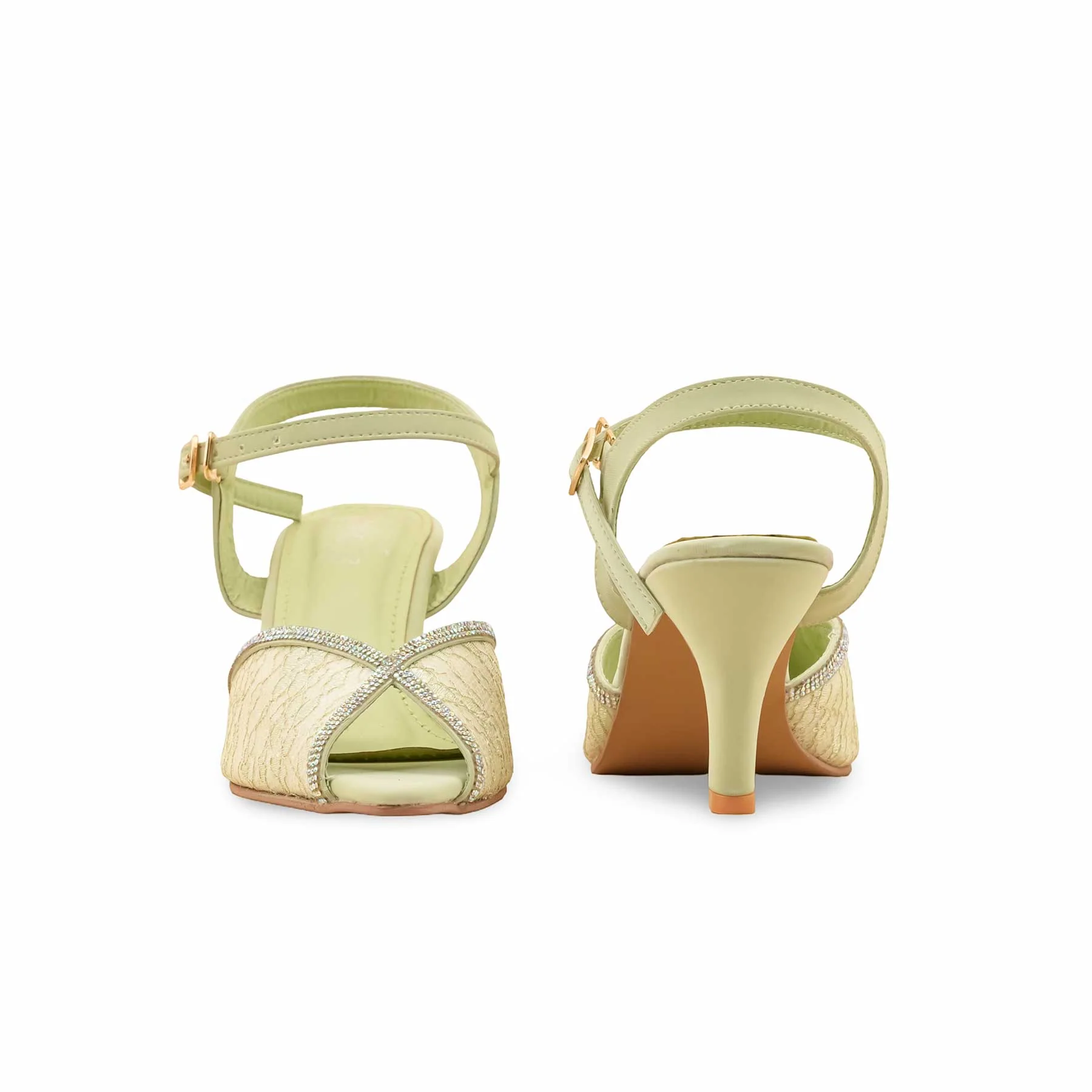 Green Formal Sandal FR5453 - Image 4