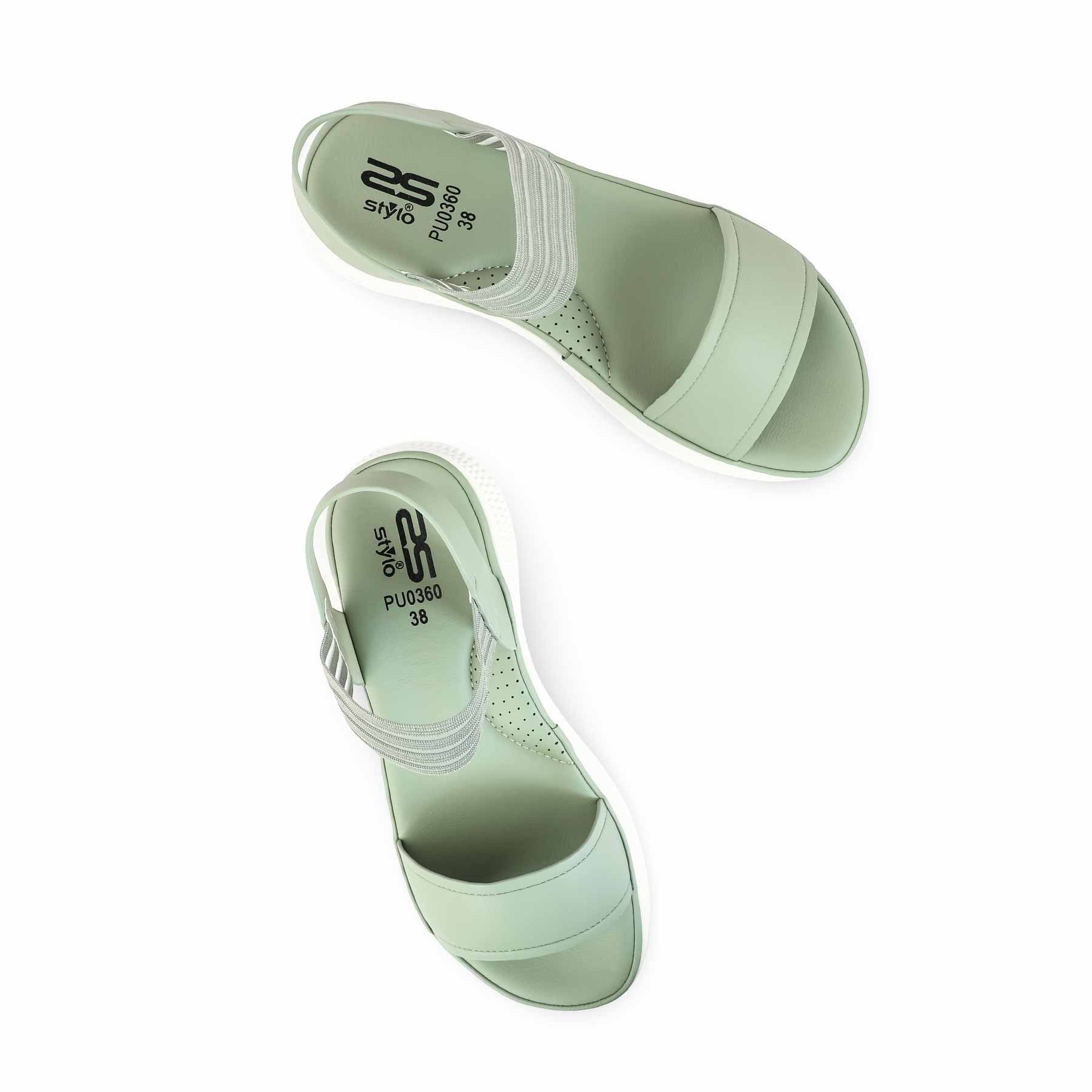 Green Formal Sandal PU0360 - Image 5